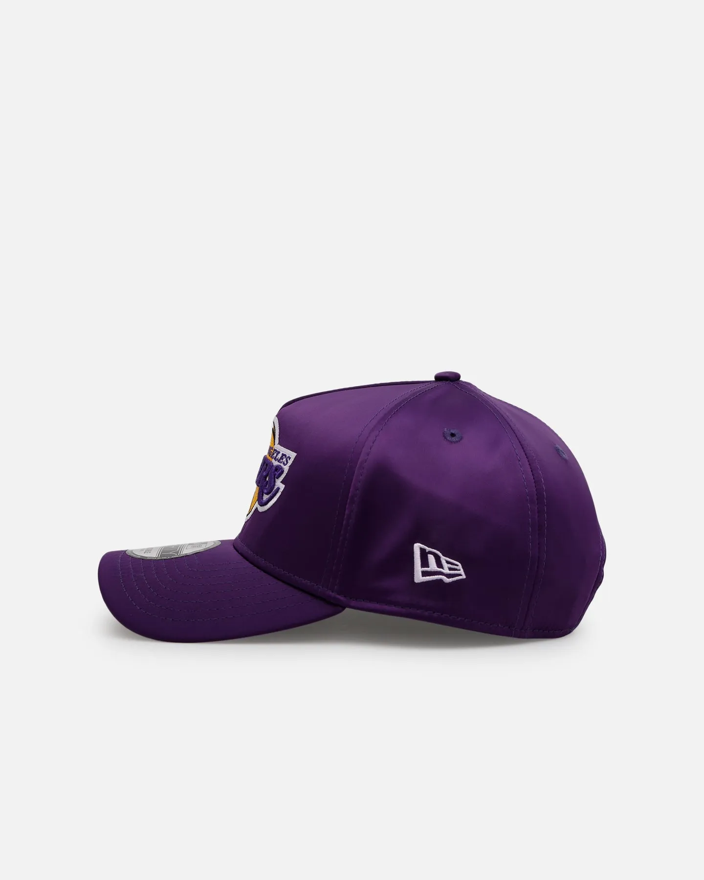 New Era Los Angeles Lakers 'Team Color Satin' 9FORTY A-Frame Snapback Official Team Color sold by Culture Kings product image thumbnail 5