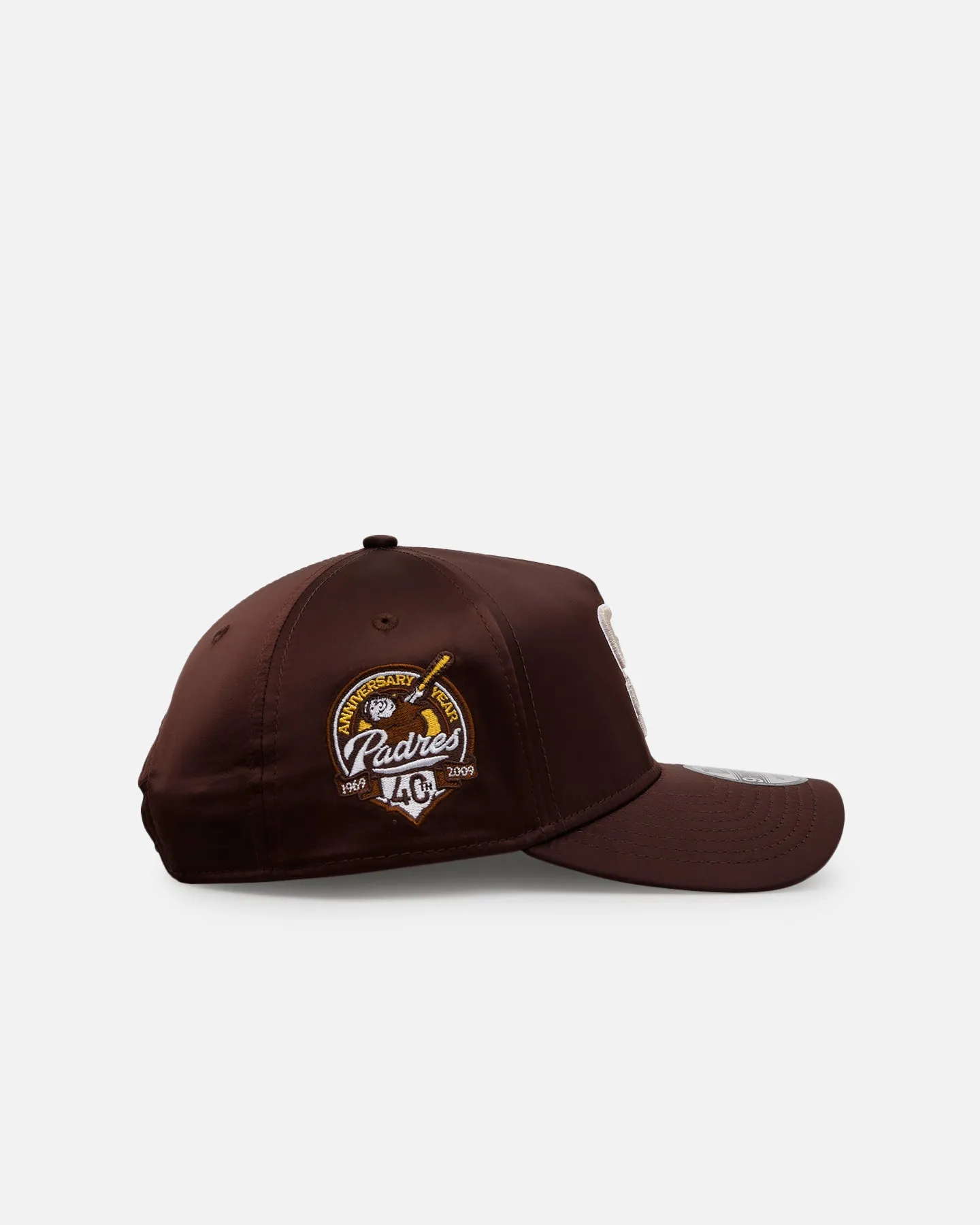 New Era San Diego Padres 'Team Color Satin' 9FORTY A-Frame Snapback Official Team Color sold by Culture Kings product image thumbnail 4
