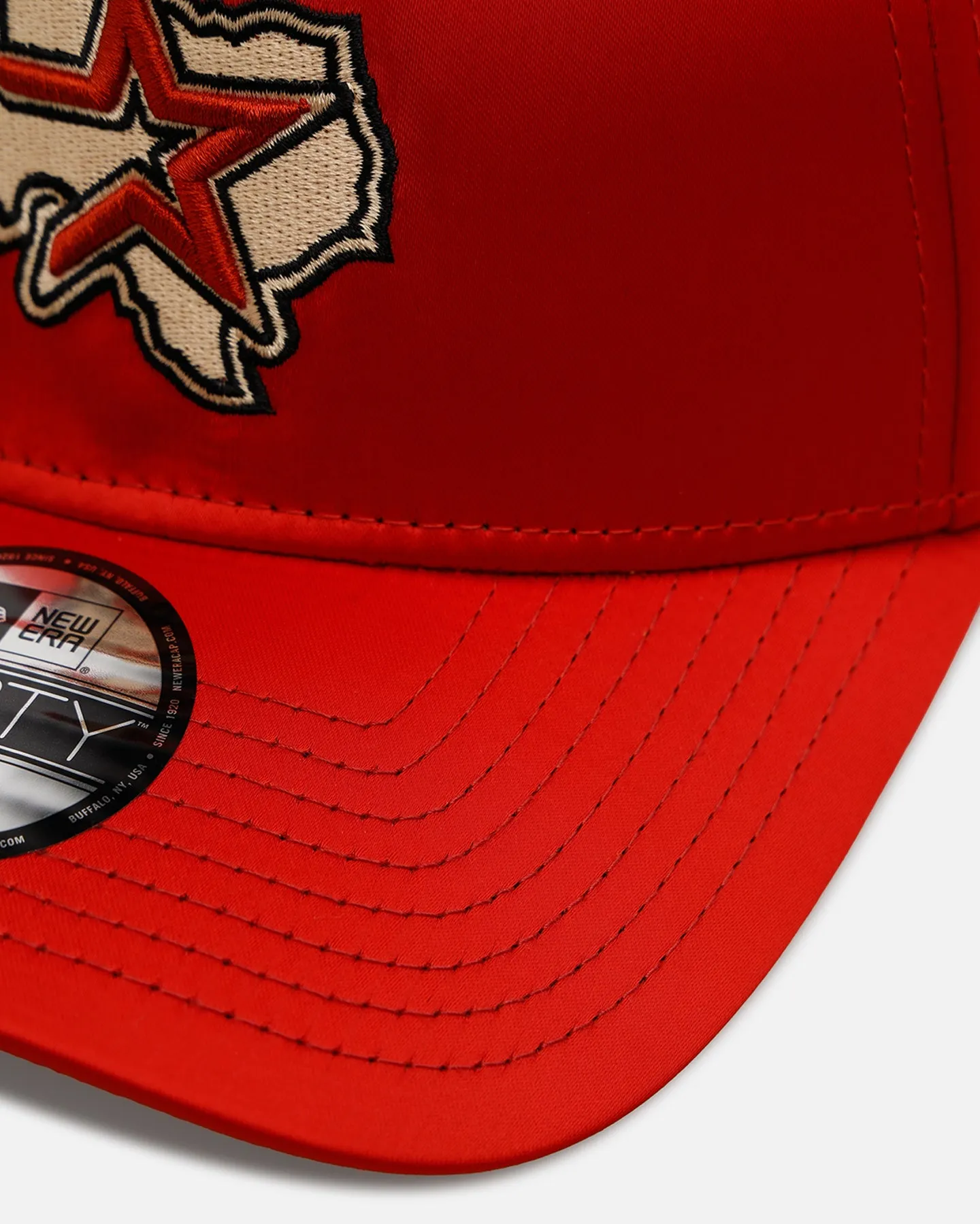 New Era Houston Astros 'Team Color Satin' 9FORTY A-Frame Snapback Official Team Color sold by Culture Kings product image thumbnail 2