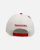 Mitchell & Ness Chicago Bulls 'Shark Tooth' Pro Pinch Snapback Cream/Red sold by Culture Kings