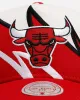 Mitchell & Ness Chicago Bulls 'Shark Tooth' Pro Pinch Snapback Cream/Red sold by Culture Kings
