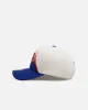 Mitchell & Ness New York Knicks 'Shark Tooth' Pro Pinch Snapback Cream/Blue sold by Culture Kings