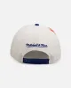 Mitchell & Ness New York Knicks 'Shark Tooth' Pro Pinch Snapback Cream/Blue sold by Culture Kings