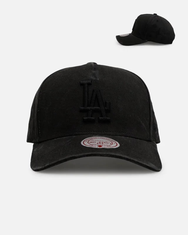Mitchell & Ness Los Angeles Dodgers 'Starburst' Pro Pinch Snapback Black made by Mitchell & Ness