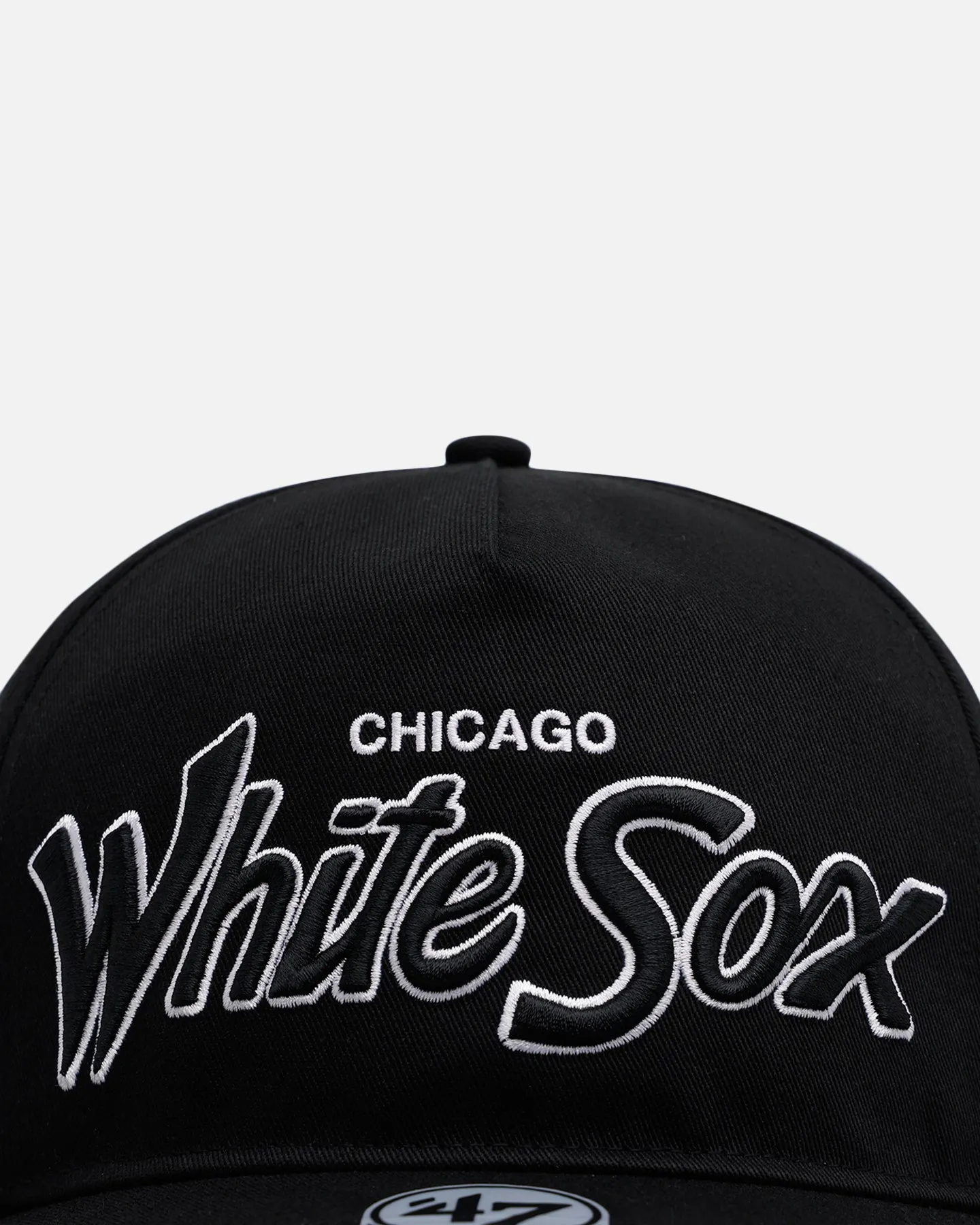 47 Brand Chicago White Sox 'Black Dome Script' 47 Hitch Snapback Black sold by Culture Kings product image thumbnail 5