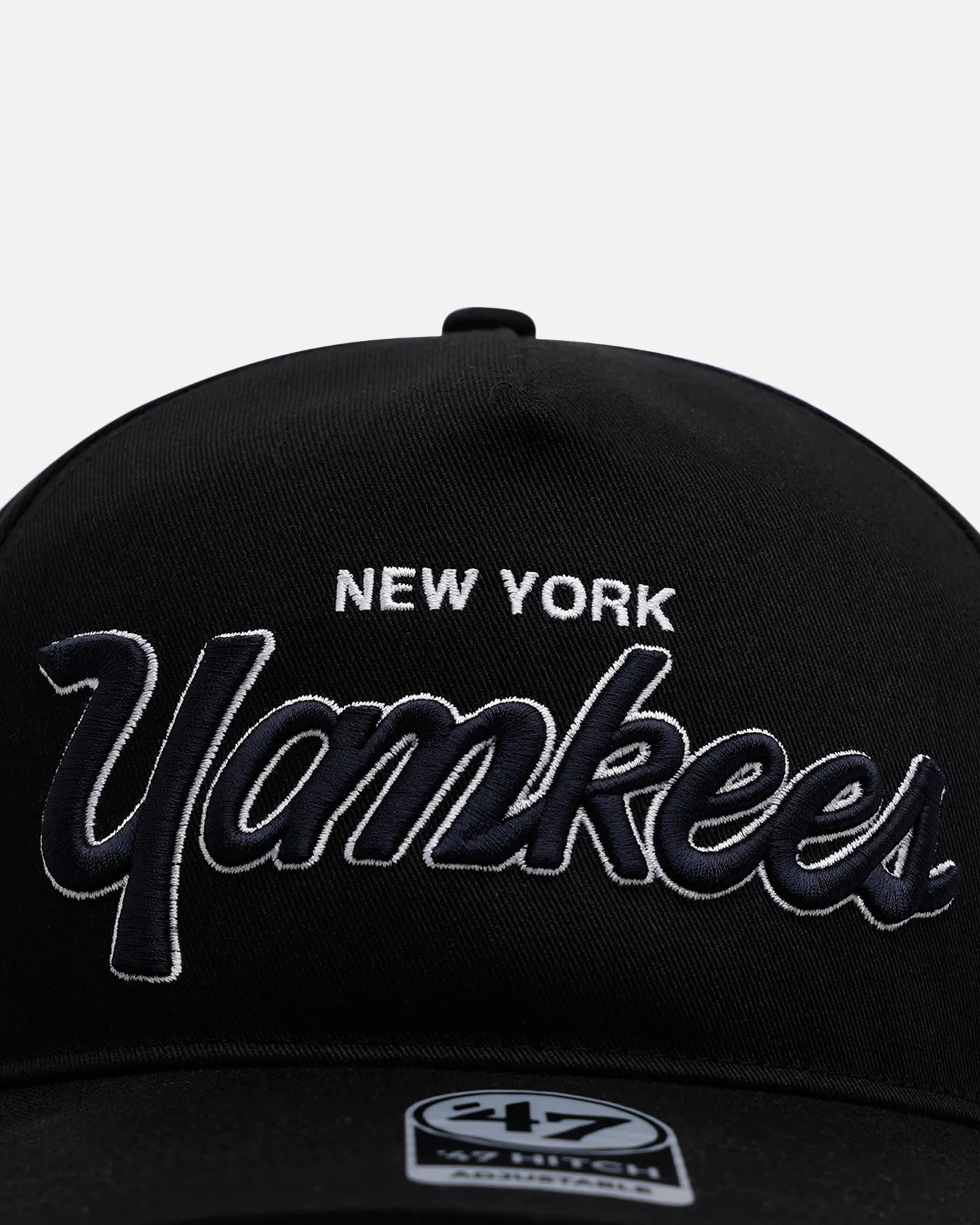 47 Brand New York Yankees 'Black Dome Script' 47 Hitch Snapback Black sold by Culture Kings product image thumbnail 5