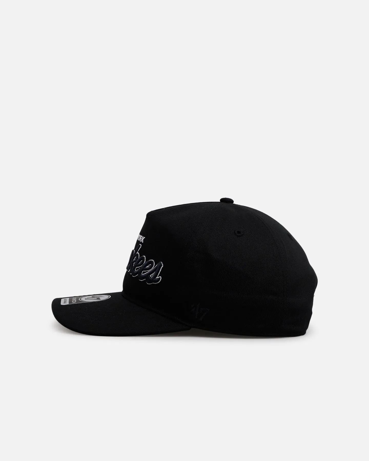 47 Brand New York Yankees 'Black Dome Script' 47 Hitch Snapback Black sold by Culture Kings product image thumbnail 4