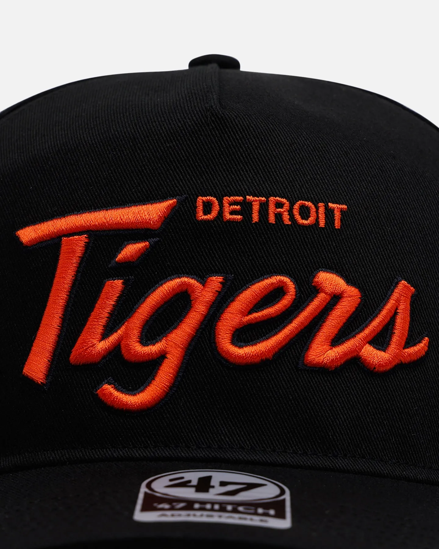 47 Brand Detroit Tigers 'Black Dome Script' 47 Hitch Snapback Black sold by Culture Kings product image thumbnail 5