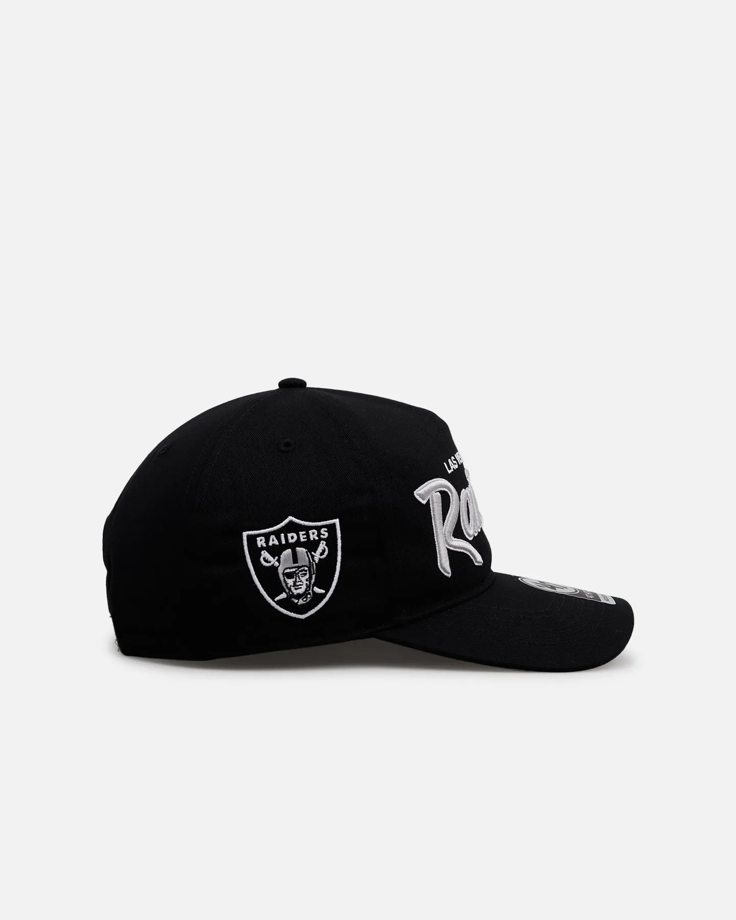 47 Brand Las Vegas Raiders 'Black Dome Script' 47 Hitch Snapback Black sold by Culture Kings product image thumbnail 3