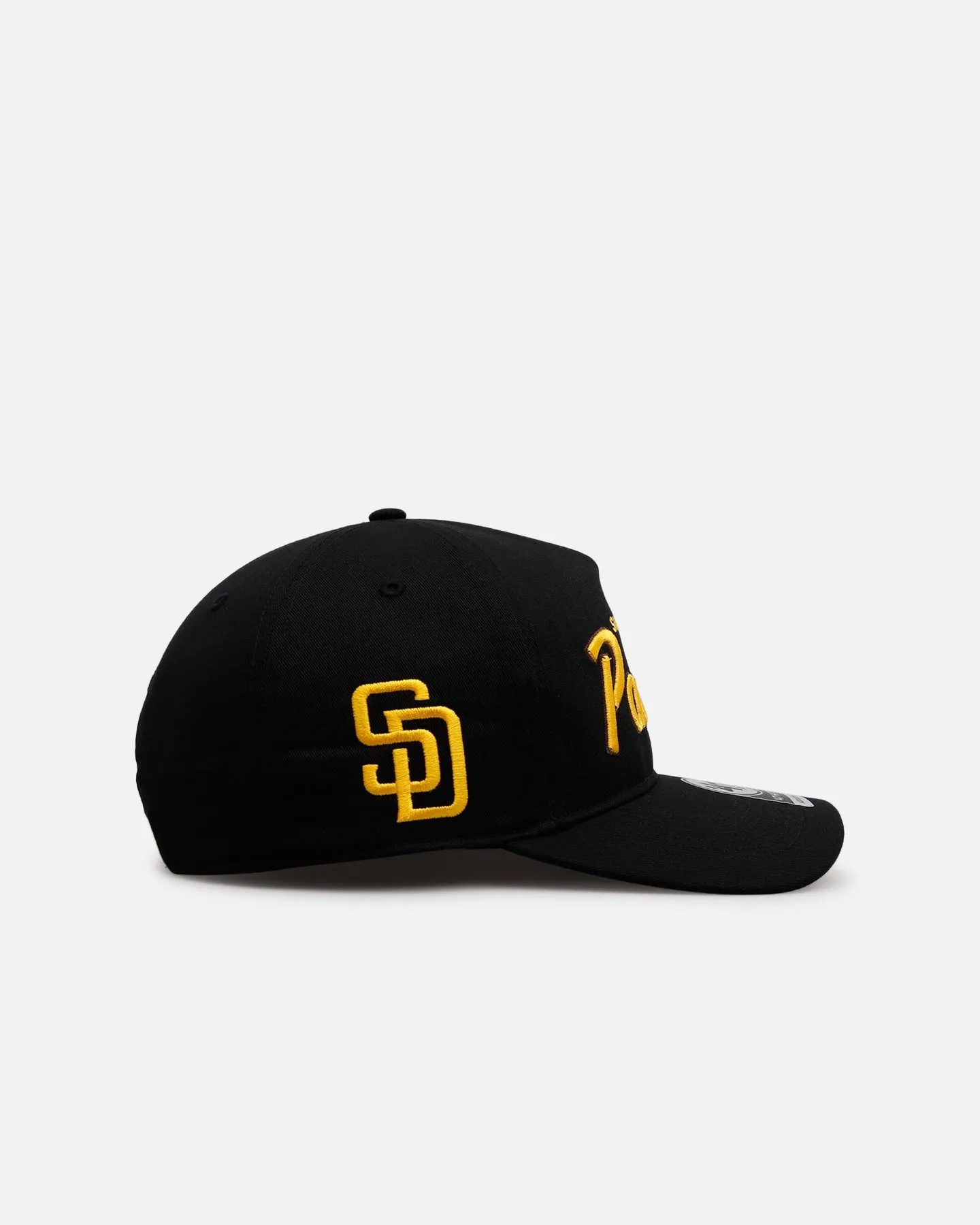 47 Brand San Diego Padres 'Black Dome Script' 47 Hitch Snapback Black sold by Culture Kings product image thumbnail 3