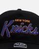 47 Brand New York Knicks 'Black Dome Script' 47 Hitch Snapback Black sold by Culture Kings