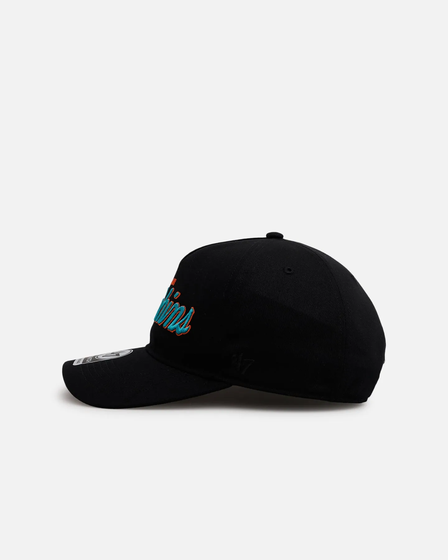 47 Brand Miami Dolphins 'Black Dome Script' 47 Hitch Snapback Black sold by Culture Kings product image thumbnail 4