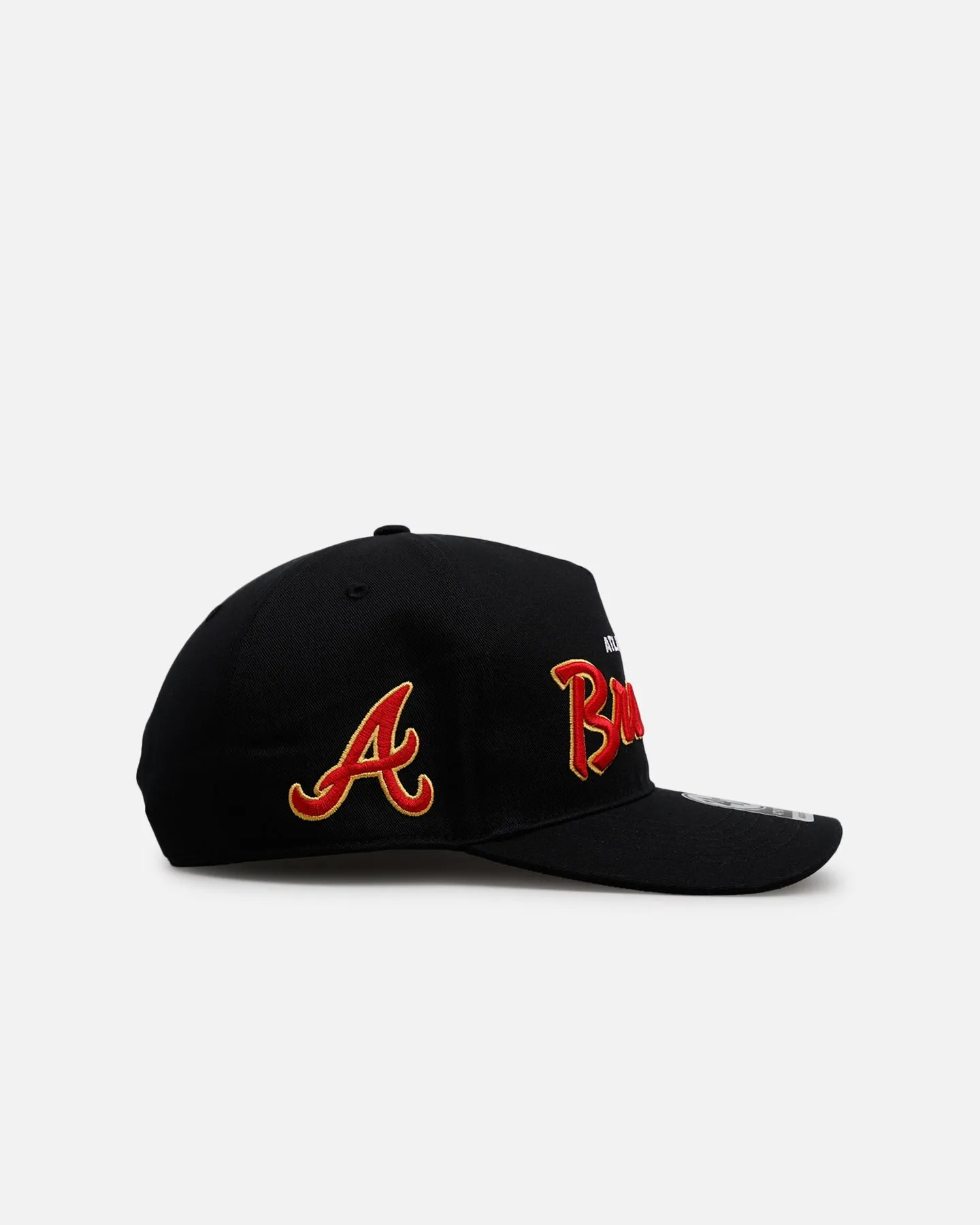 47 Brand Atlanta Braves 'Black Dome Script' 47 Hitch Snapback Black sold by Culture Kings product image thumbnail 3