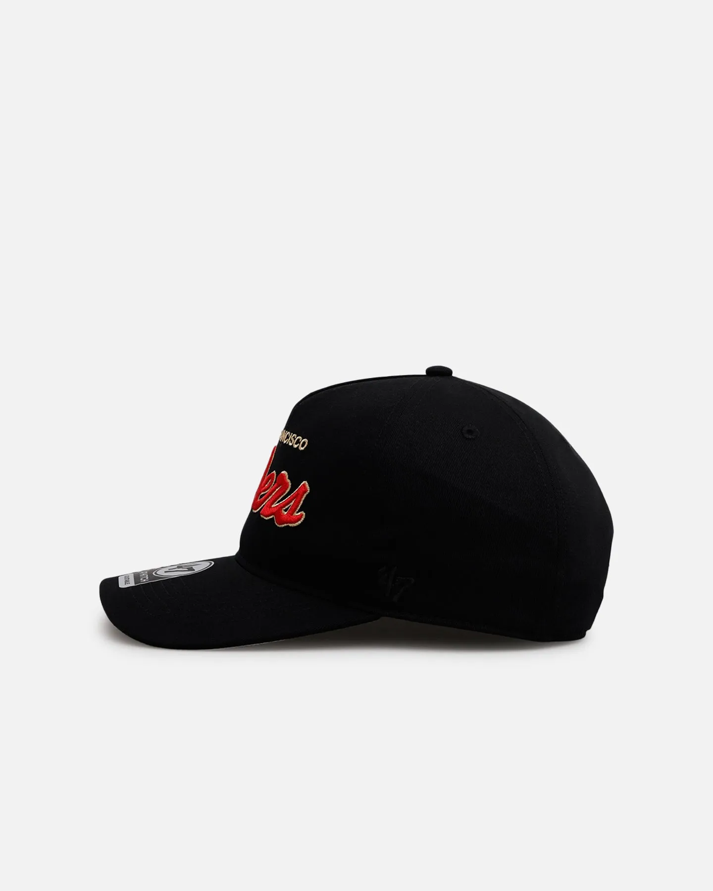47 Brand San Francisco 49ers 'Black Dome Script' 47 Hitch Snapback Black sold by Culture Kings product image thumbnail 4