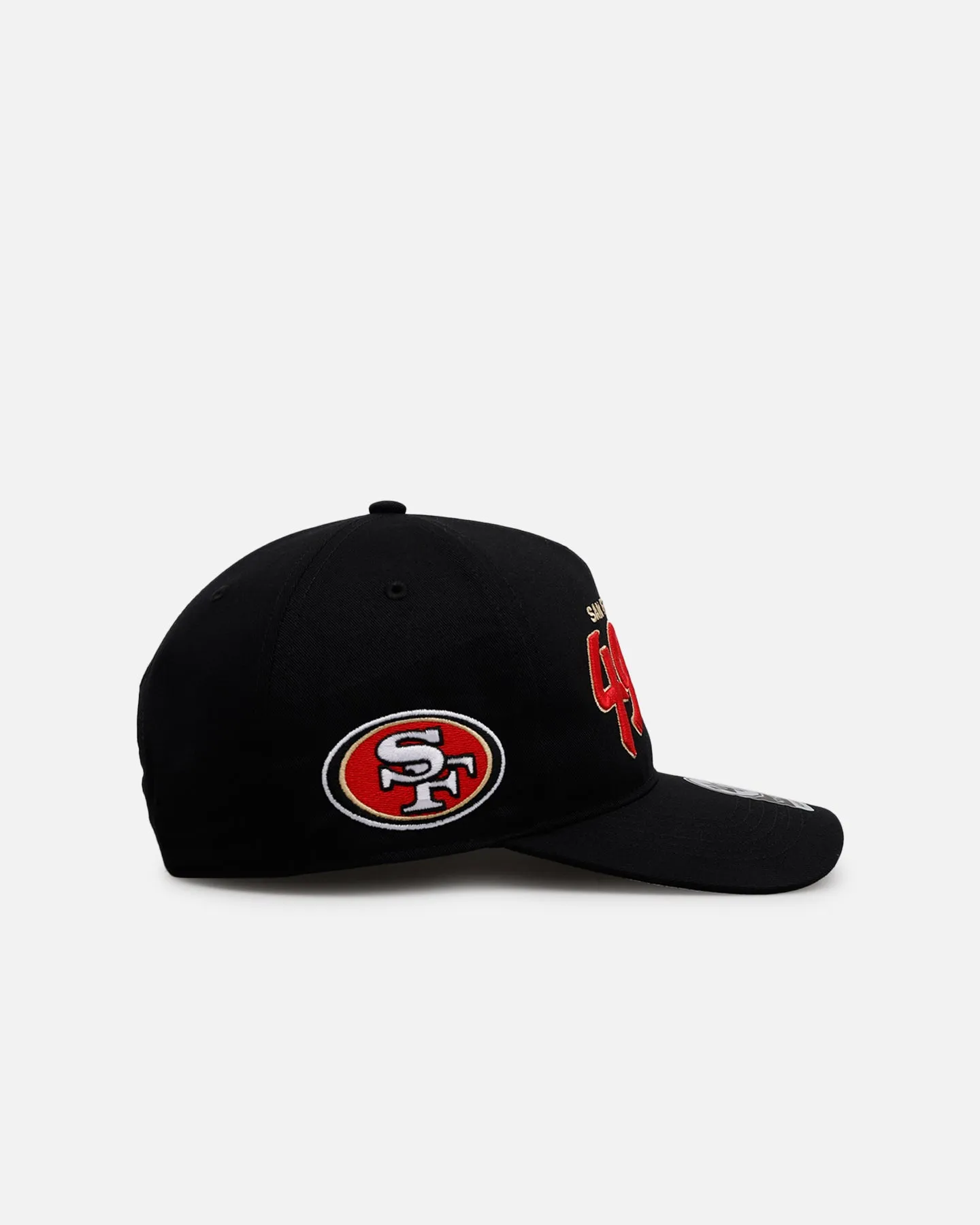 47 Brand San Francisco 49ers 'Black Dome Script' 47 Hitch Snapback Black sold by Culture Kings product image thumbnail 3