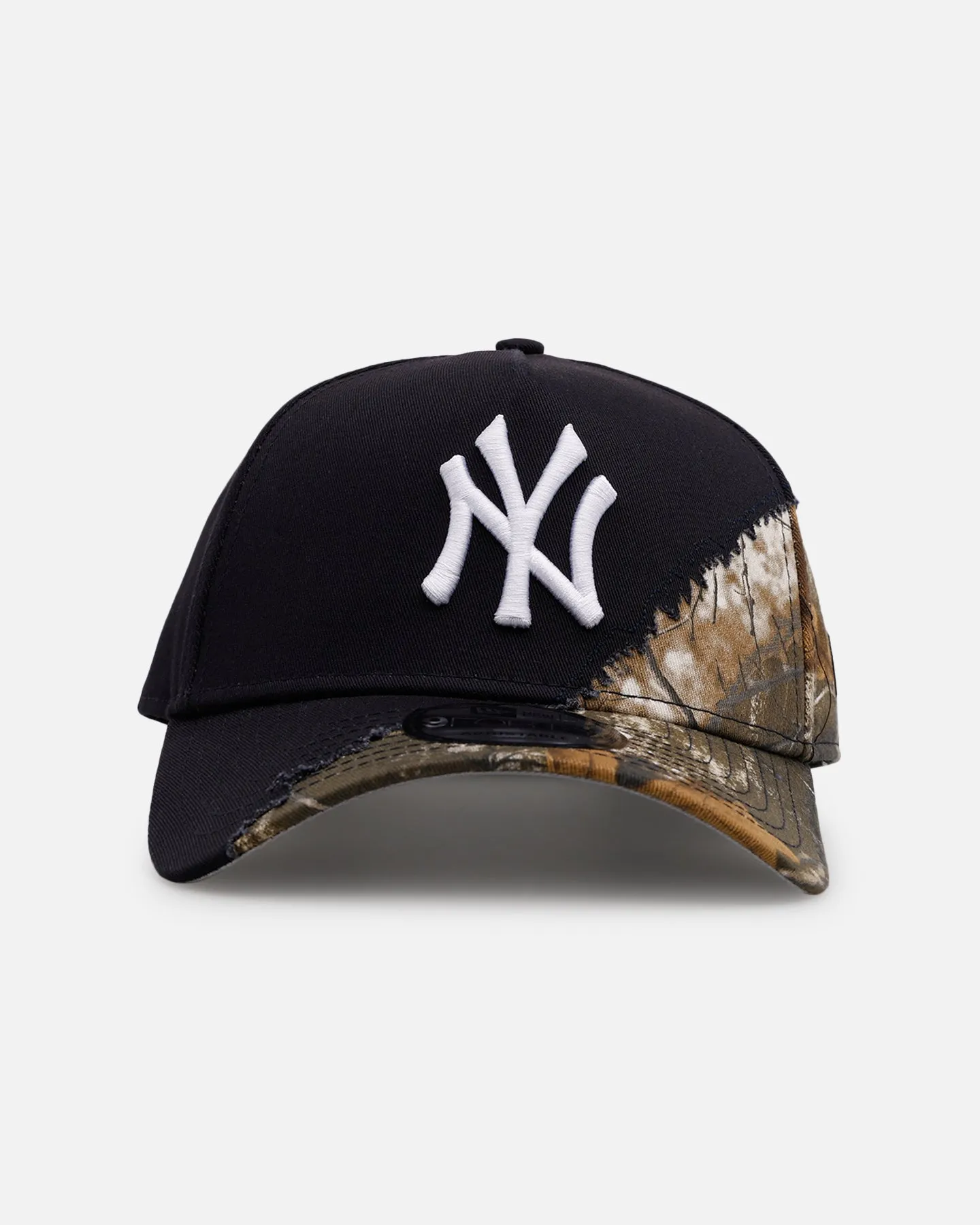 New Era New York Yankees 'Camo Tear Away' 9FORTY A-Frame Snapback Camo/Official Team Color sold by Culture Kings