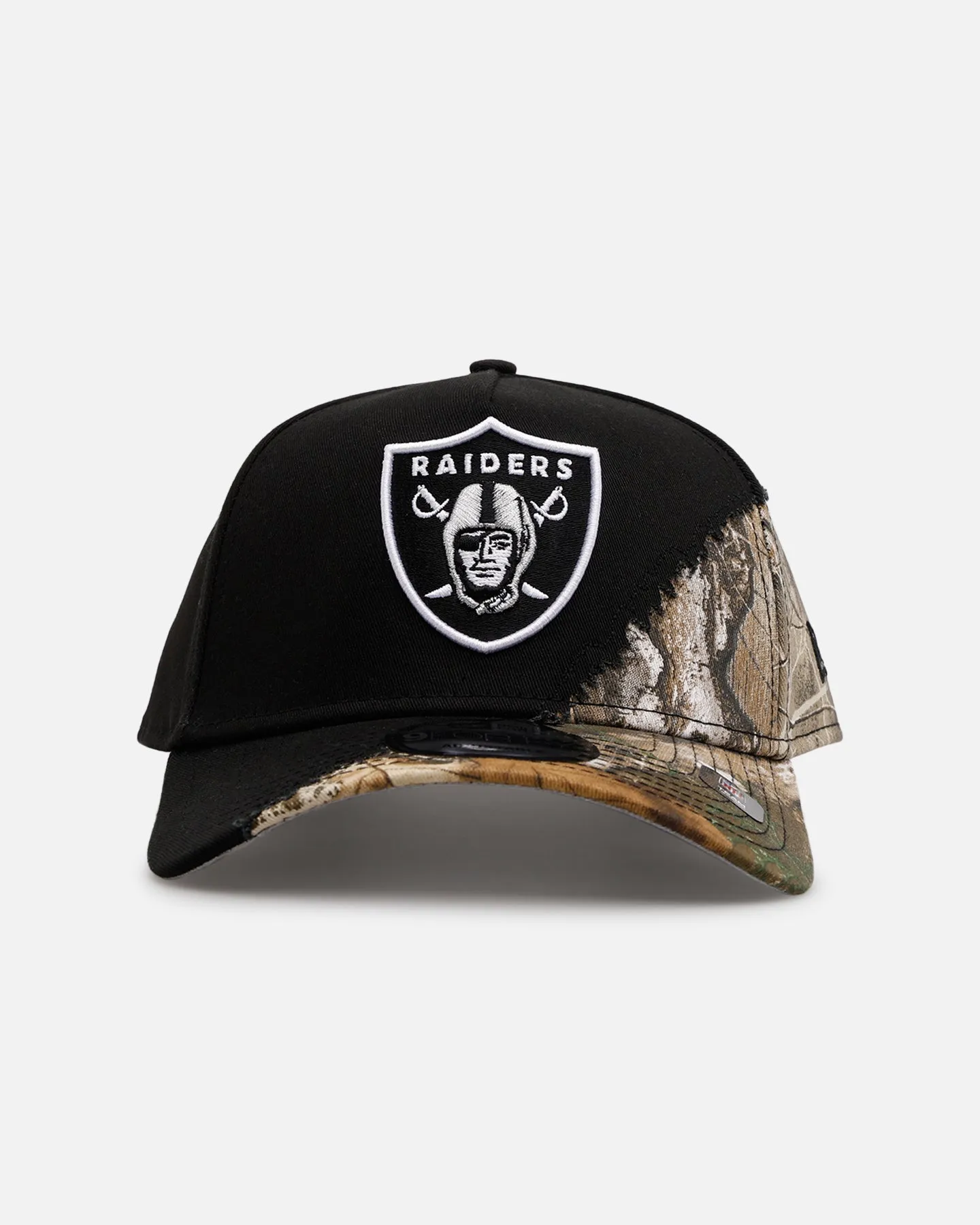 New Era Las Vegas Raiders 'Camo Tear Away' 9FORTY A-Frame Snapback Camo/Official Team Color sold by Culture Kings