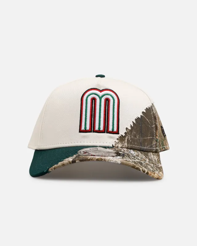 New Era Mexico National Baseball Team 'Camo Tear Away' 9FORTY A-Frame Snapback Camo/Official Team Color sold by Culture Kings