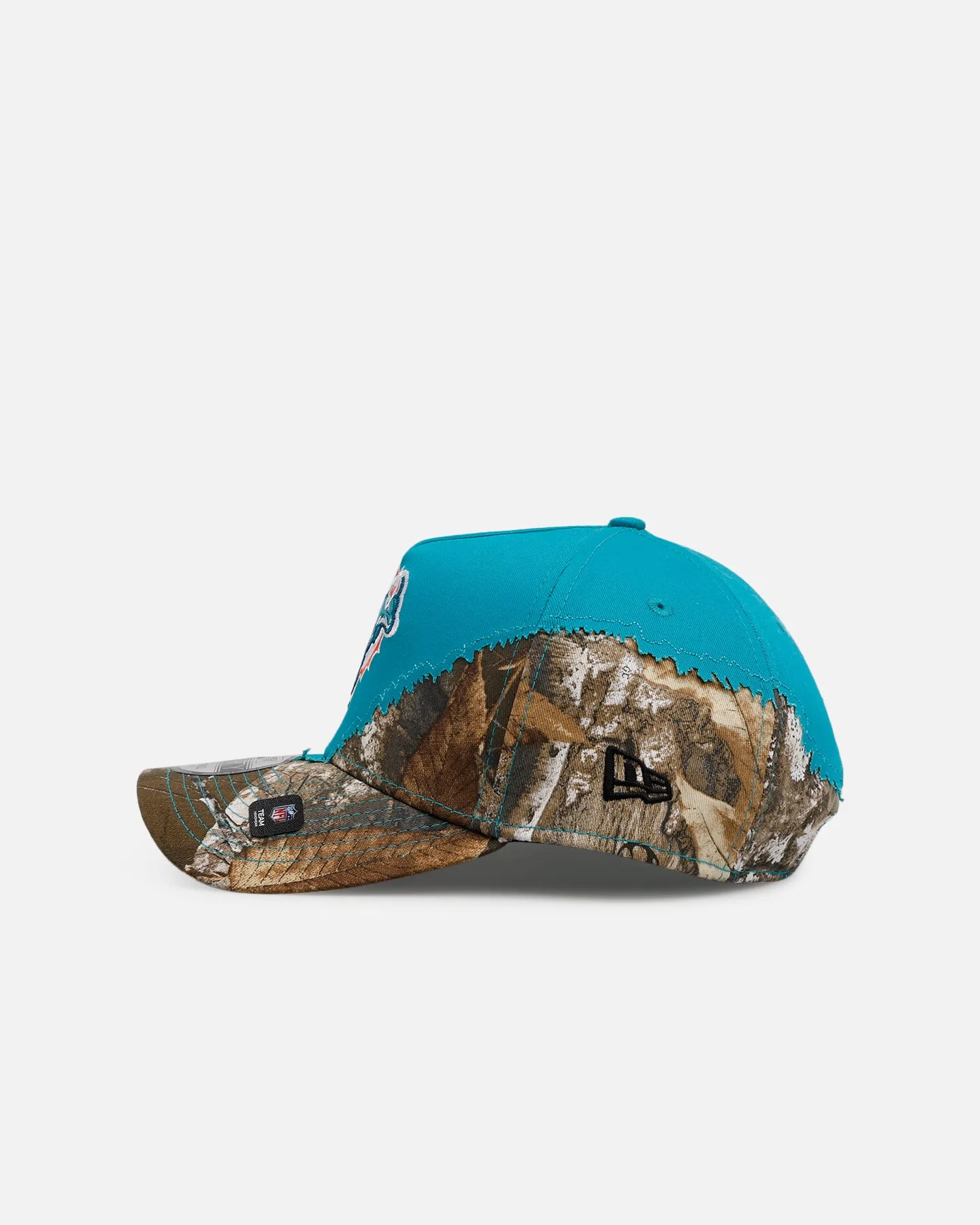 New Era Miami Dolphins 'Camo Tear Away' 9FORTY A-Frame Snapback Camo/Official Team Color sold by Culture Kings product image thumbnail 5
