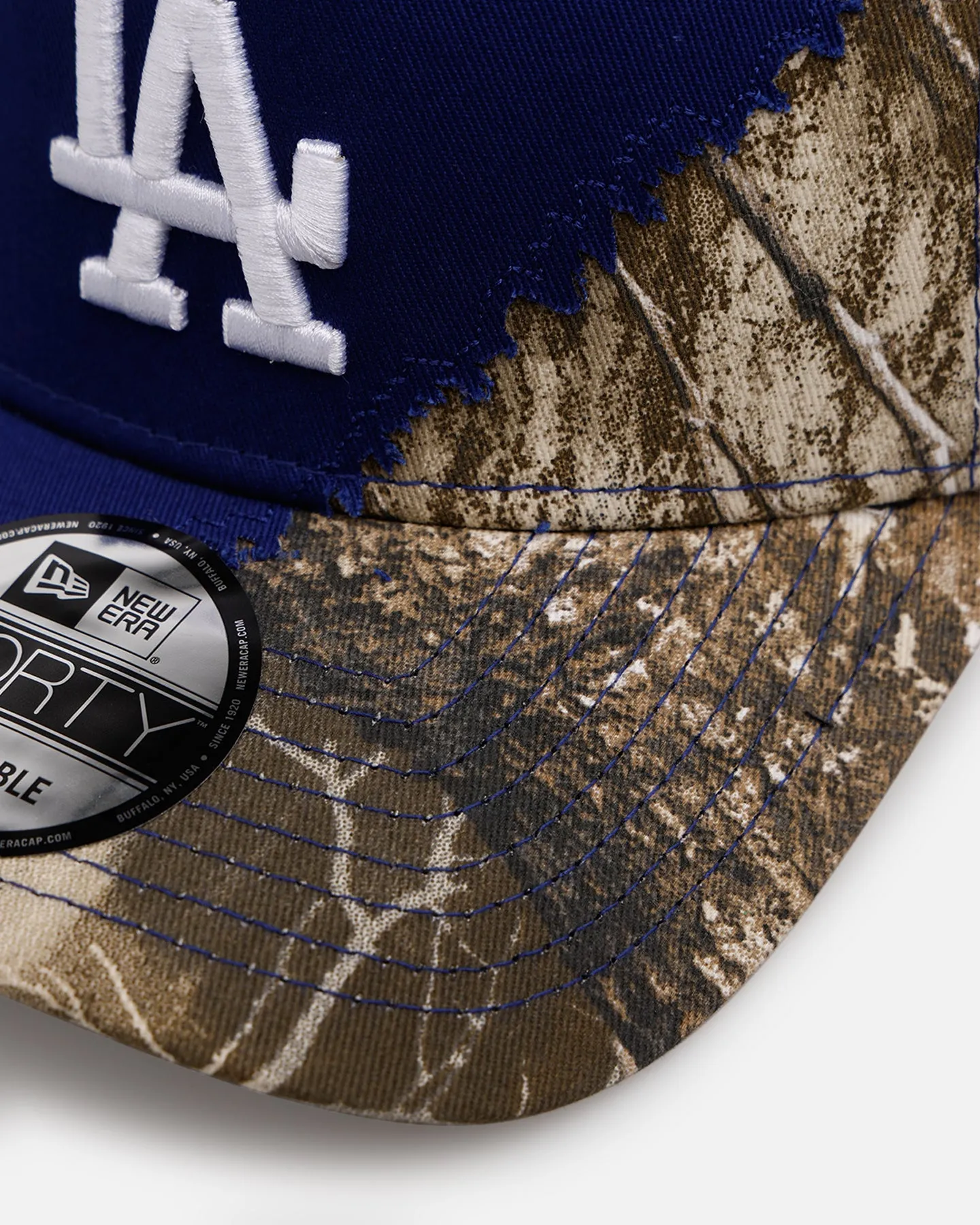New Era Los Angeles Dodgers 'Camo Tear Away' 9FORTY A-Frame Snapback Camo/Official Team Color sold by Culture Kings product image thumbnail 2