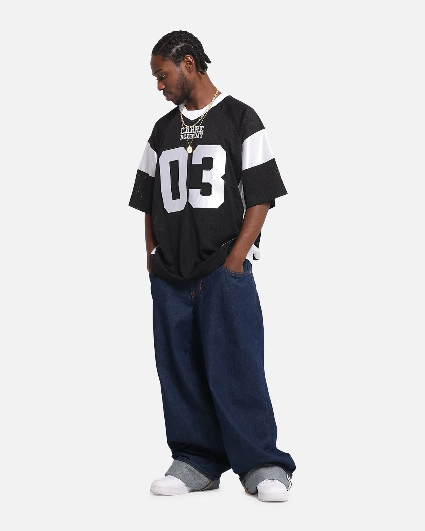 Carre Outlaw Jersey Black/White sold by Culture Kings product image thumbnail 3