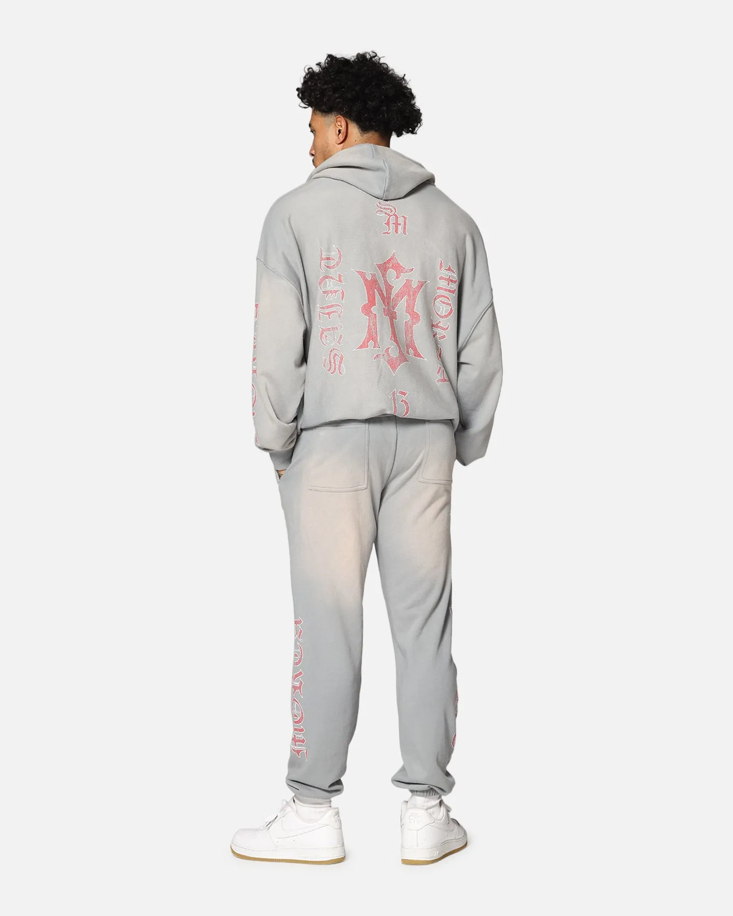 Saint Morta Hardcore Boxy Hoodie Sunfade Grey sold by Culture Kings product image thumbnail 3