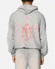 Saint Morta Hardcore Boxy Hoodie Sunfade Grey sold by Culture Kings