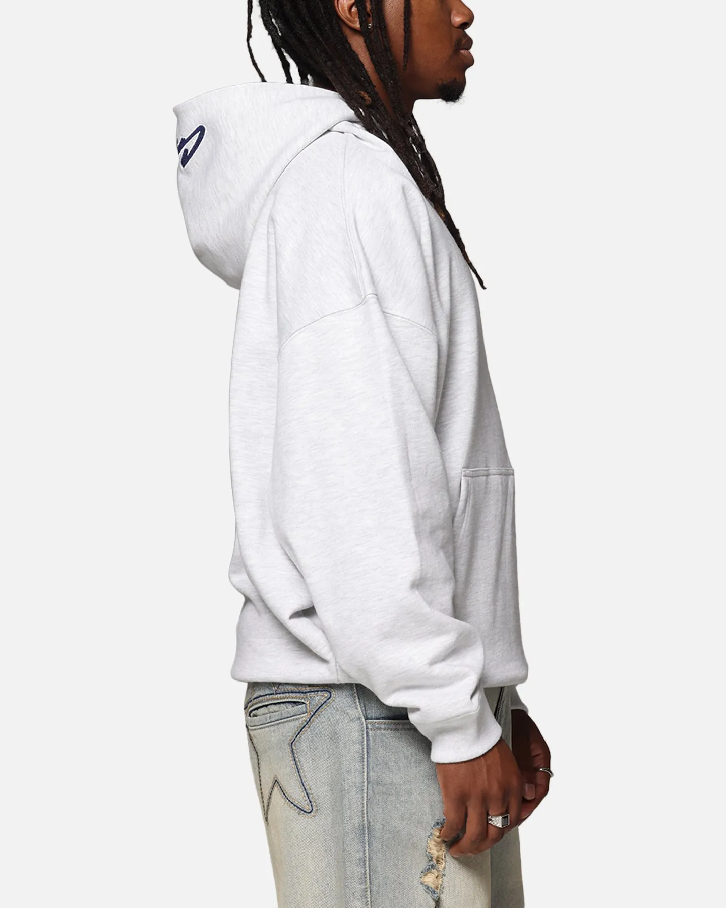 Carre Graffiti Logo Hoodie Grey Marle sold by Culture Kings product image thumbnail 5