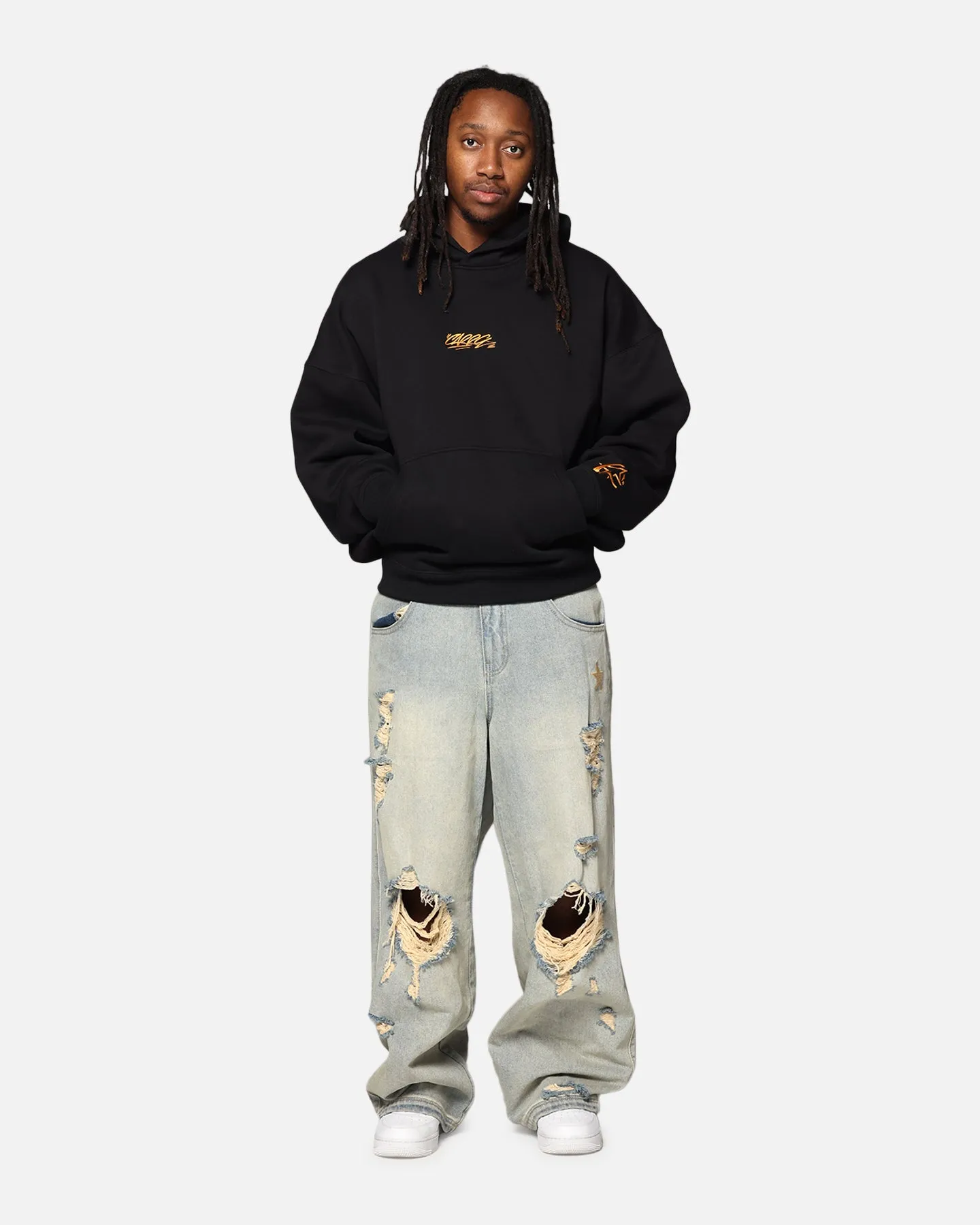 Carre Graffiti Logo Hoodie Black sold by Culture Kings product image thumbnail 3