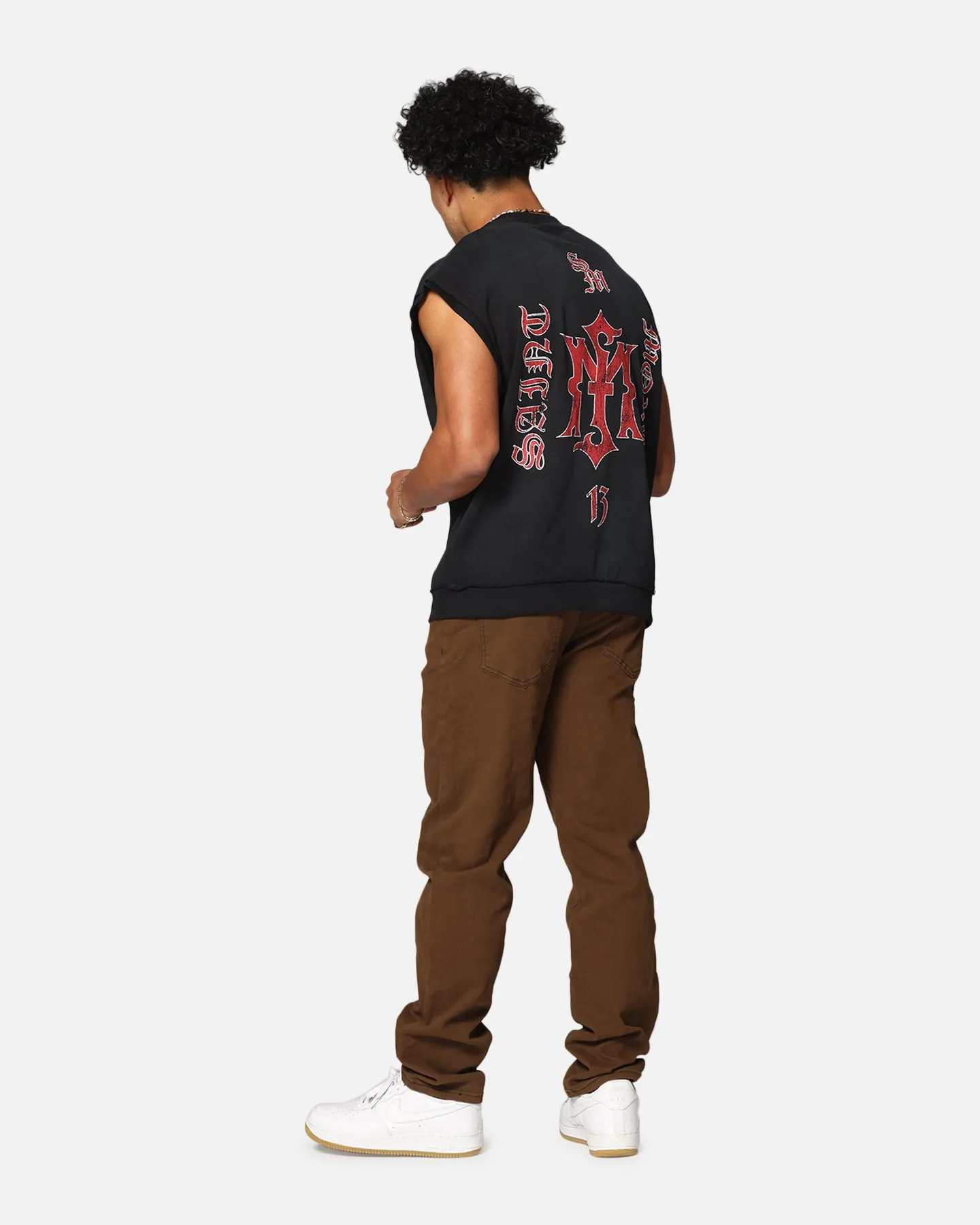 Saint Morta Hardcore Cut Off T-Shirt Sunfade Grey sold by Culture Kings product image thumbnail 3