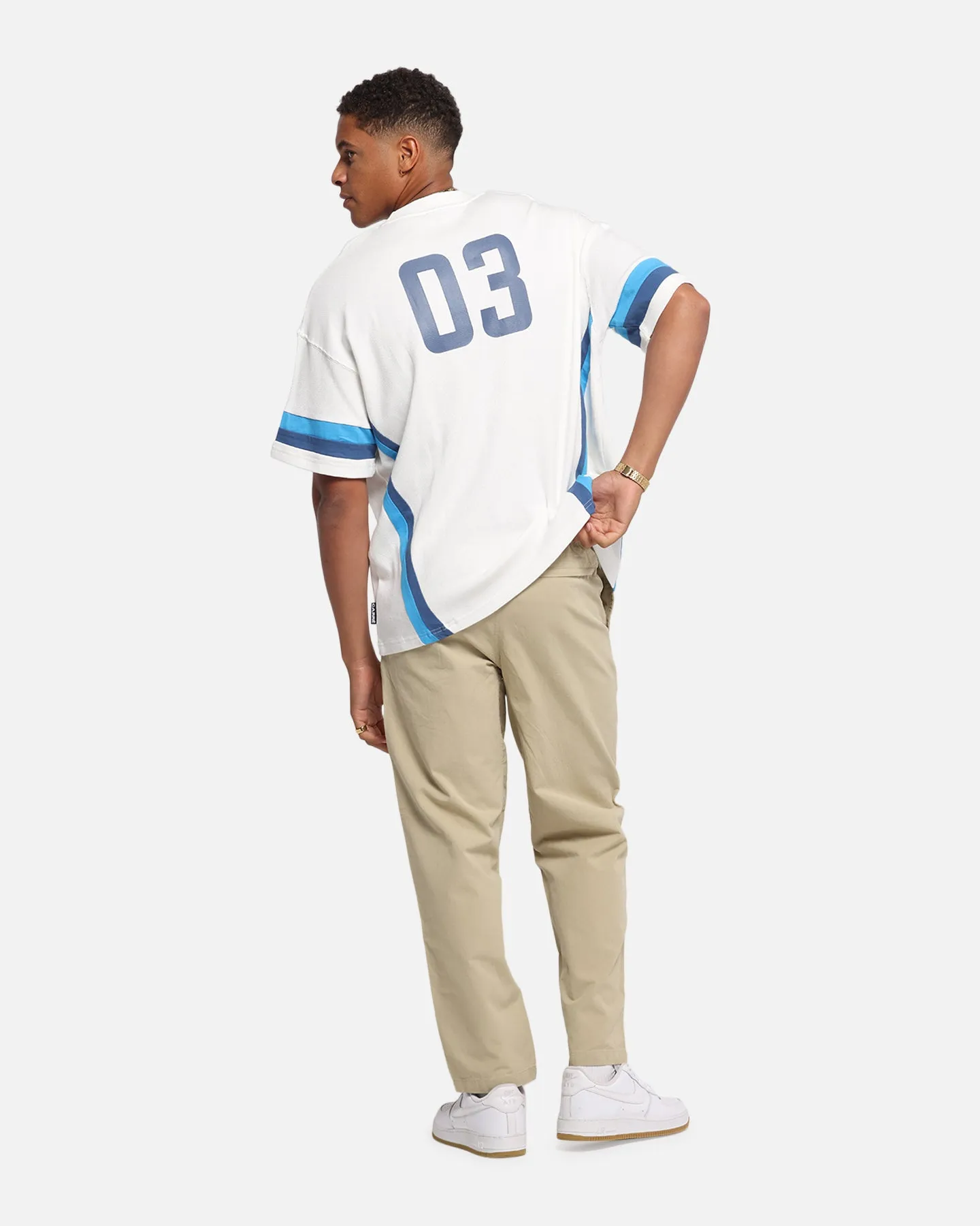 Carre Graffiti Waffle T-Shirt Off White sold by Culture Kings product image thumbnail 4