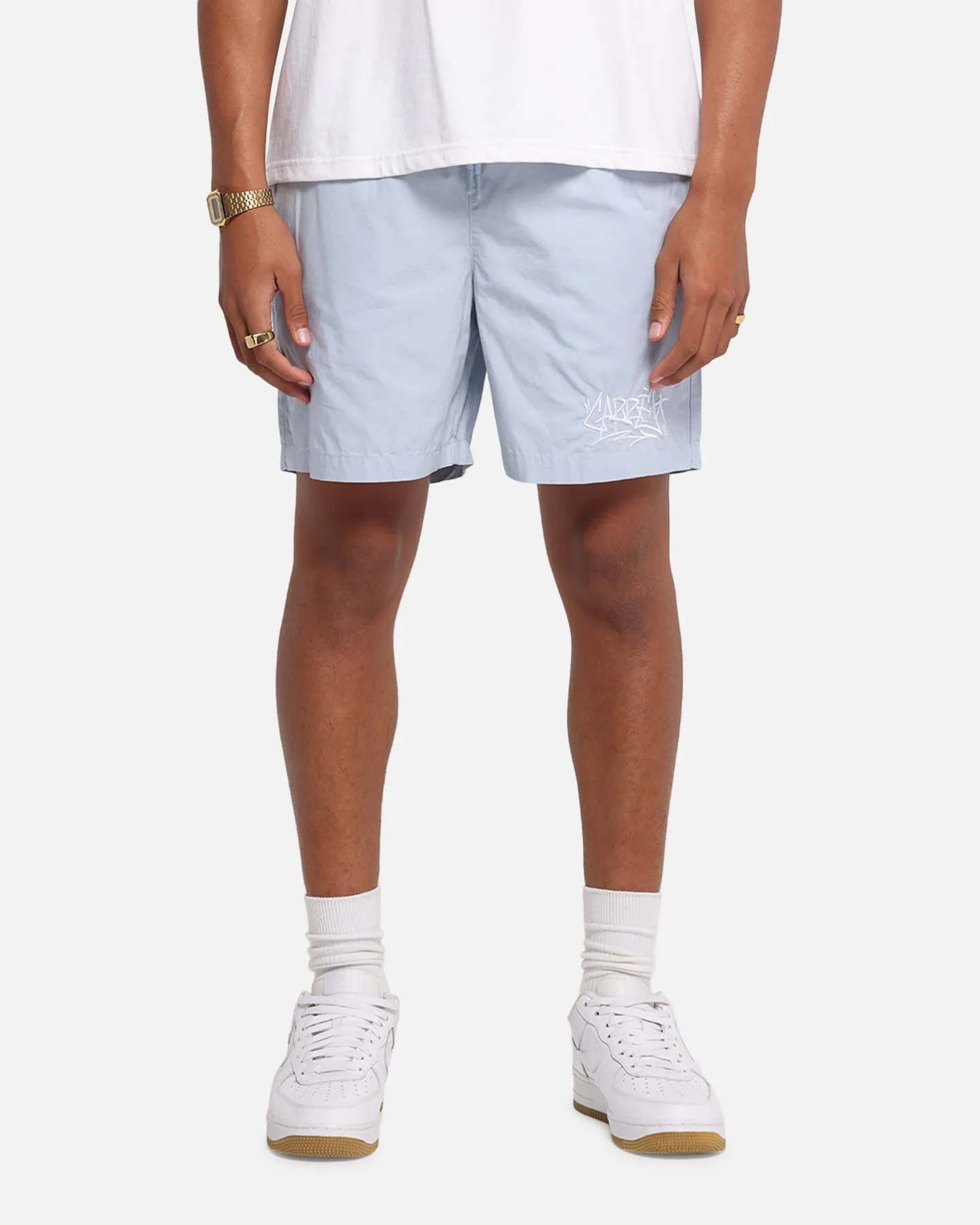 Carre Tagline Beach Shorts Dirty Blue sold by Culture Kings