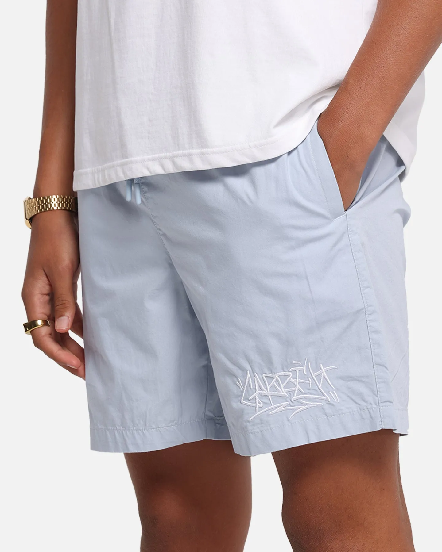Carre Tagline Beach Shorts Dirty Blue sold by Culture Kings product image thumbnail 3