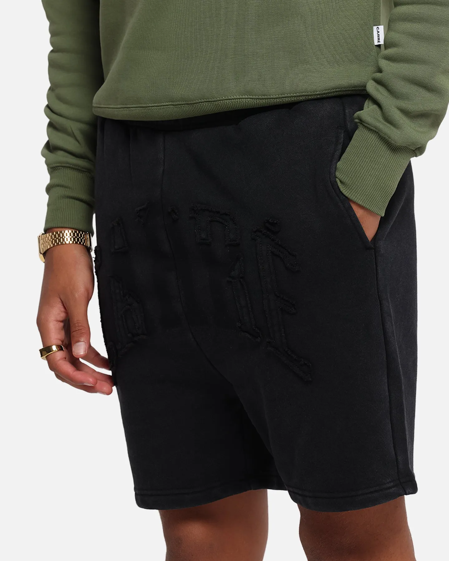 Carre Con-Star Sweat Shorts Black sold by Culture Kings product image thumbnail 3