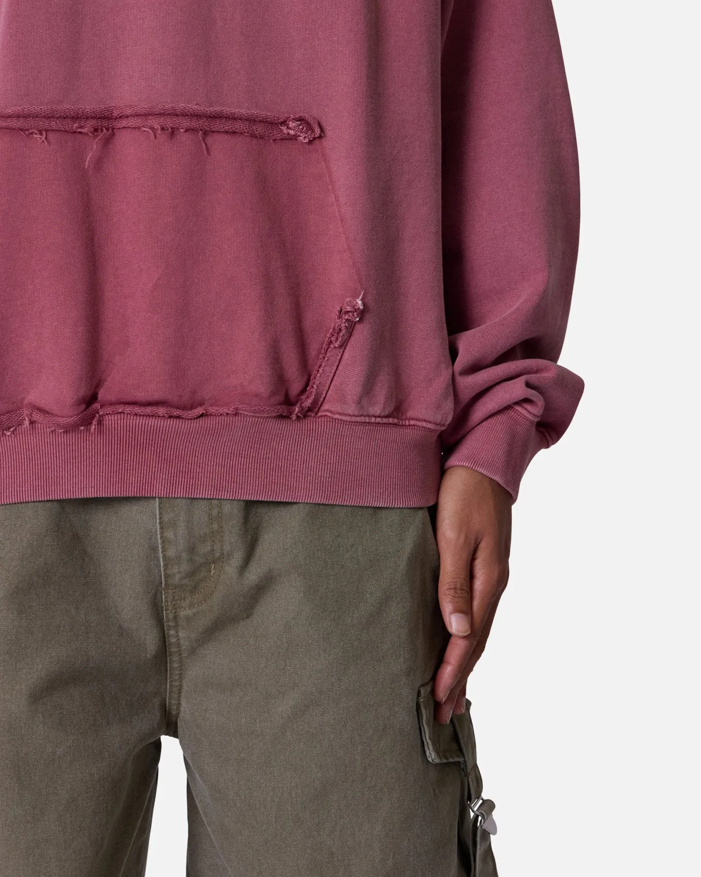 MNML Raw Stitch Hoodie Purple sold by Culture Kings product image thumbnail 5