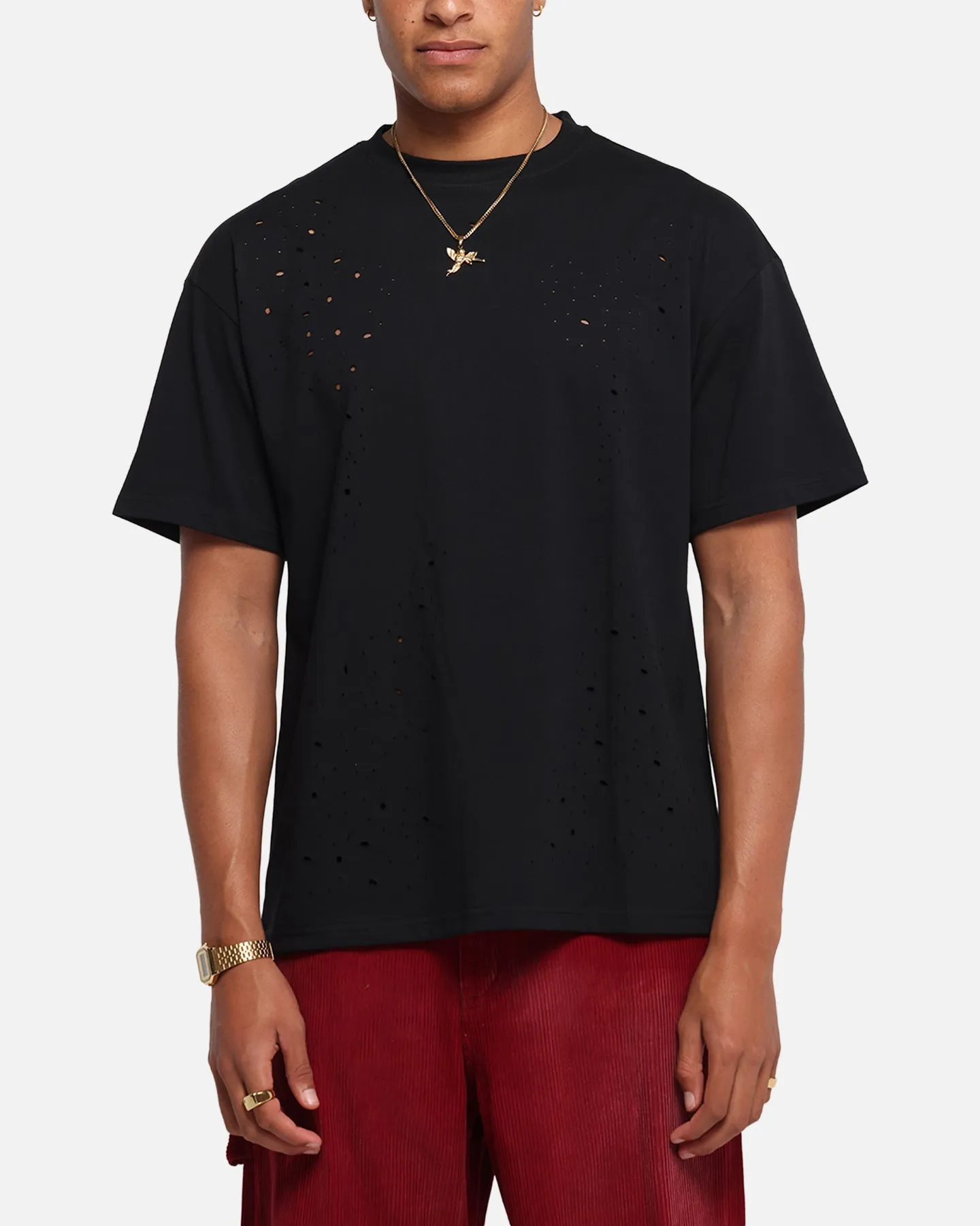 XXIII Distressed T-Shirt Black sold by Culture Kings