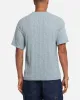 XXIII Rib Knit T-Shirt Blue Marle sold by Culture Kings
