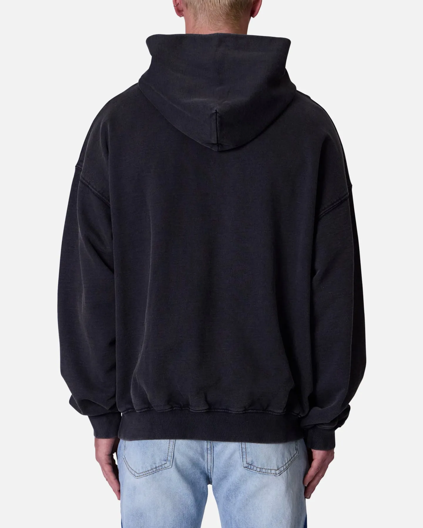 MNML Raw Stitch Hoodie Black sold by Culture Kings product image thumbnail 2