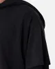MNML Over Tee Layered Hoodie Washed Black sold by Culture Kings