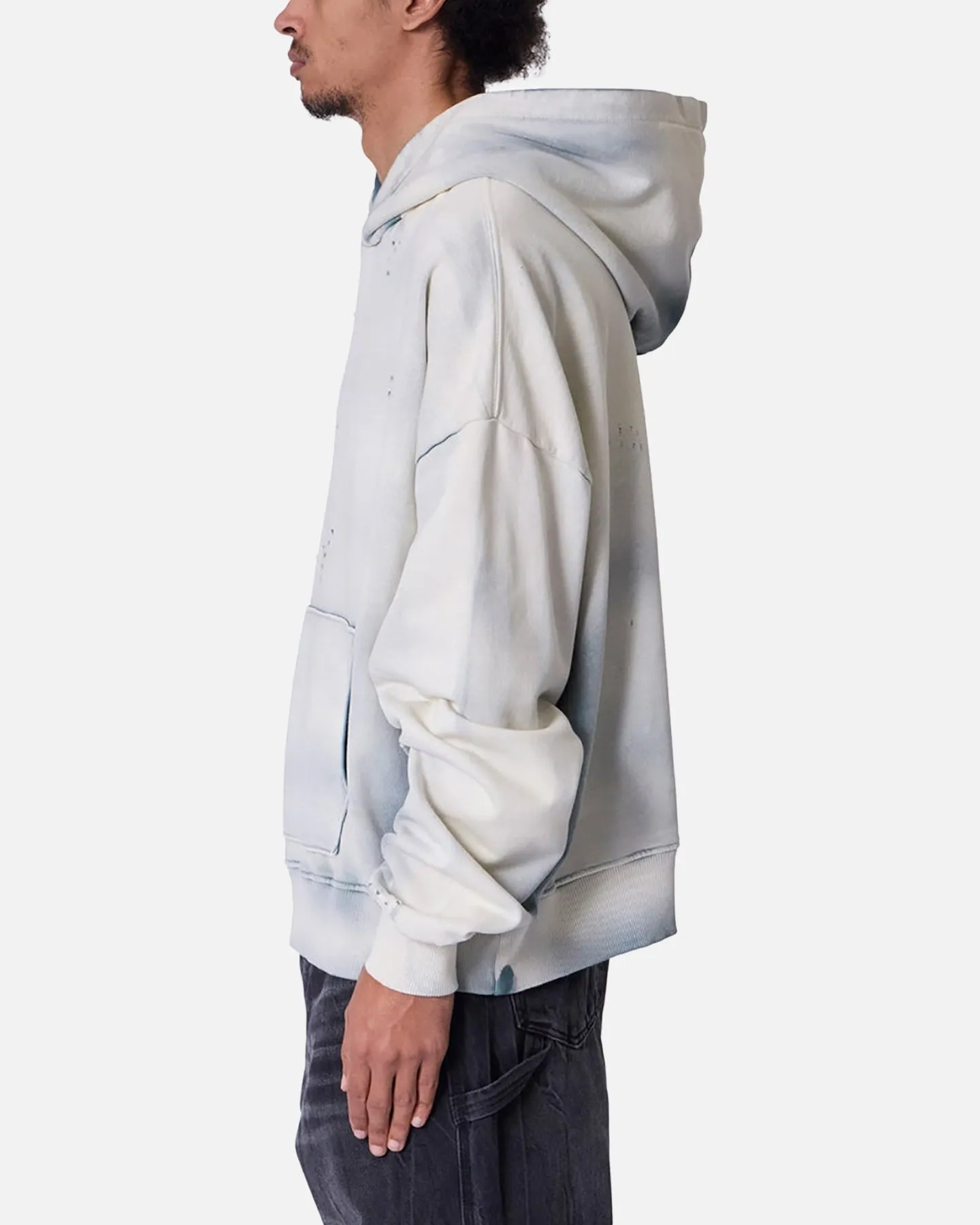 MNML Sprayed Hoodie Blue sold by Culture Kings product image thumbnail 5