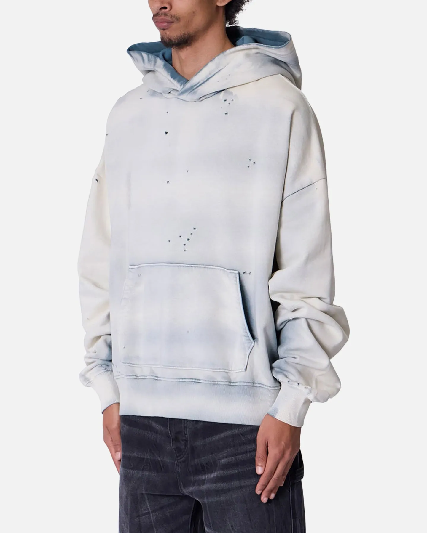 MNML Sprayed Hoodie Blue sold by Culture Kings product image thumbnail 2