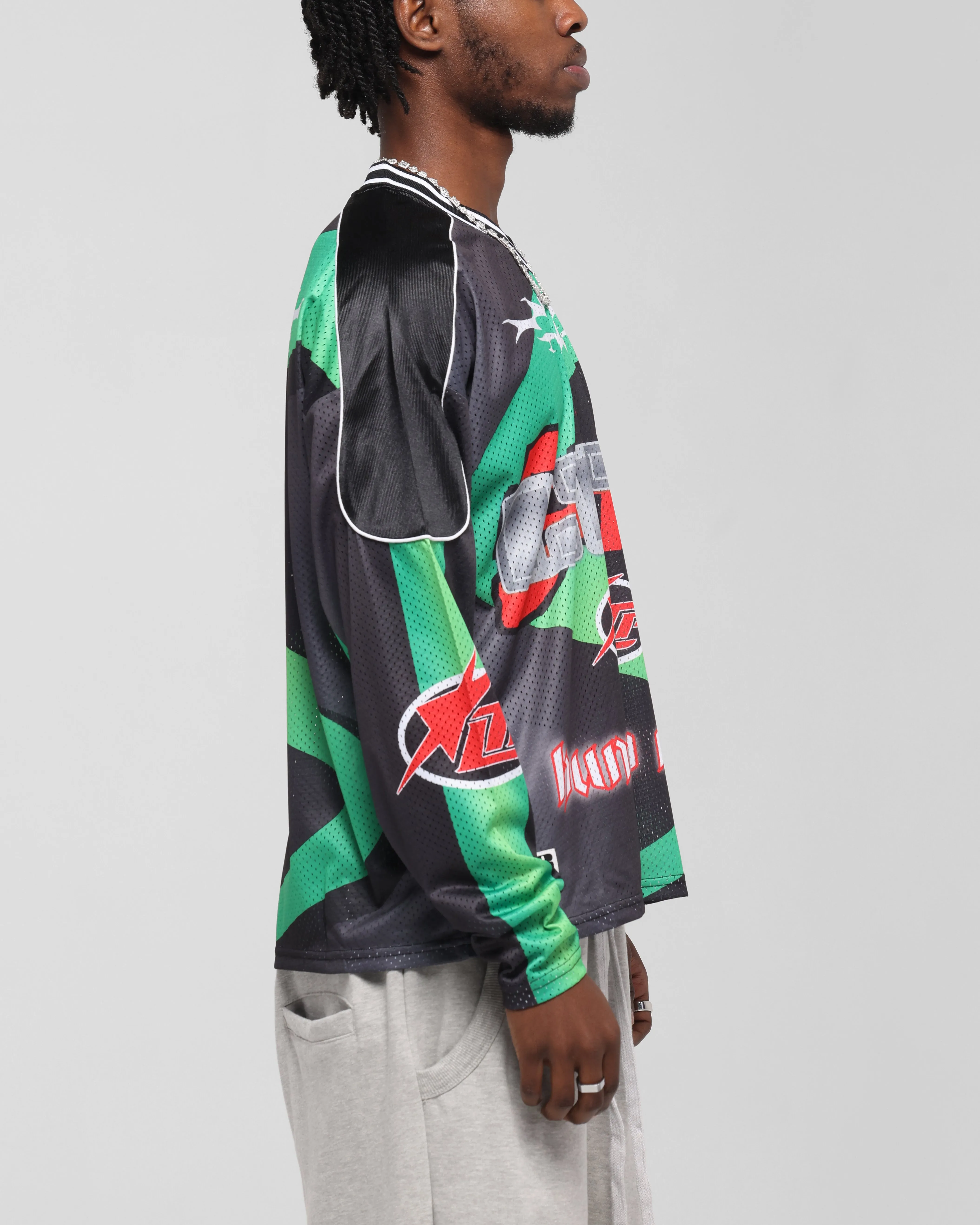 Loiter Cyber Hockey Jersey Black/Multi sold by Culture Kings product image thumbnail 3