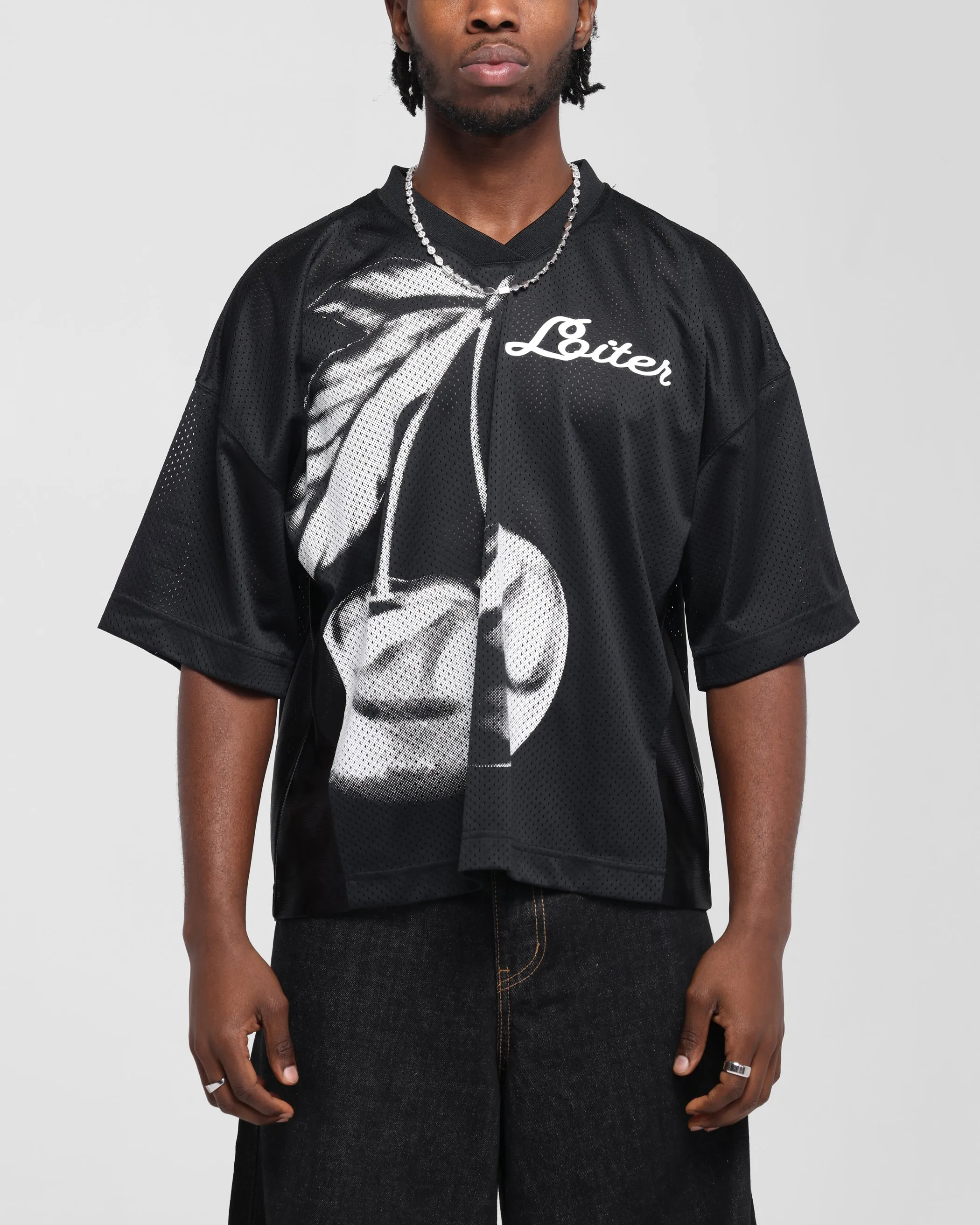 Loiter Cherry Jersey Black sold by Culture Kings