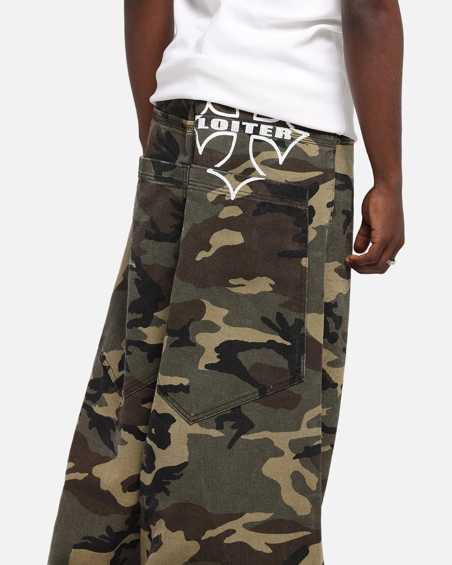Loiter Skate Jeans Woodland Camo sold by Culture Kings product image thumbnail 5