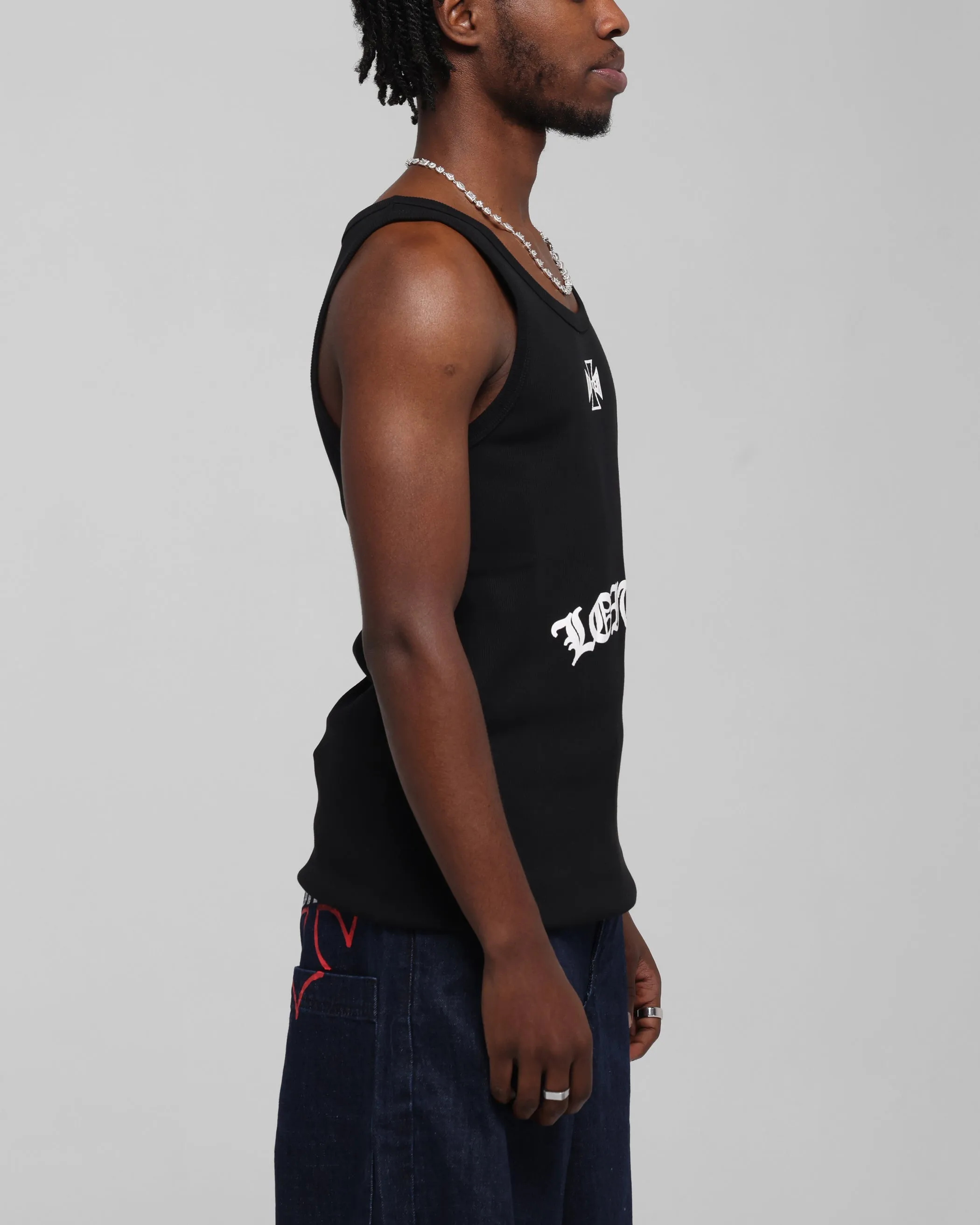 Loiter Gothic Tank Black sold by Culture Kings product image thumbnail 4