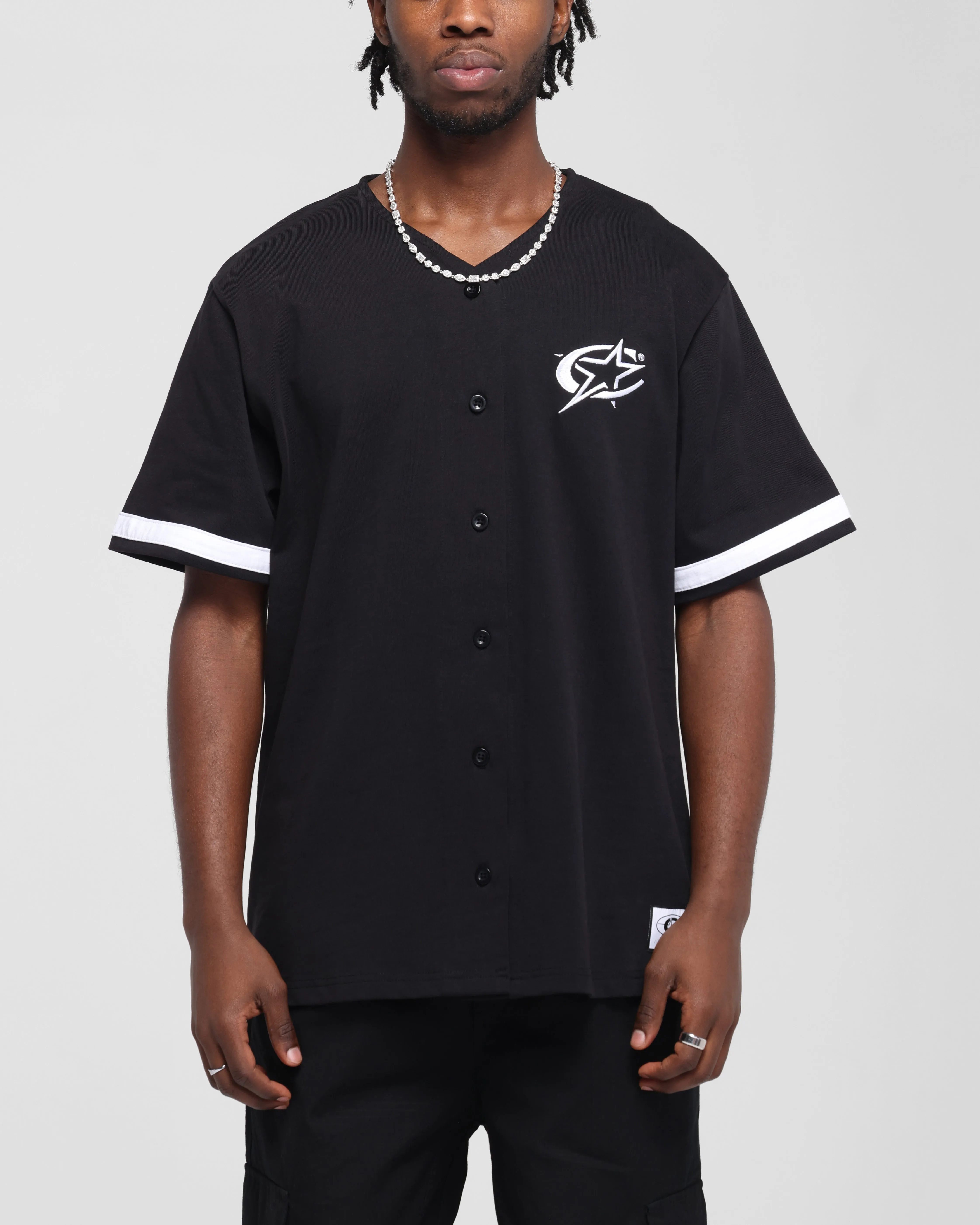 Carre C-Star Baseball Jersey Black sold by Culture Kings