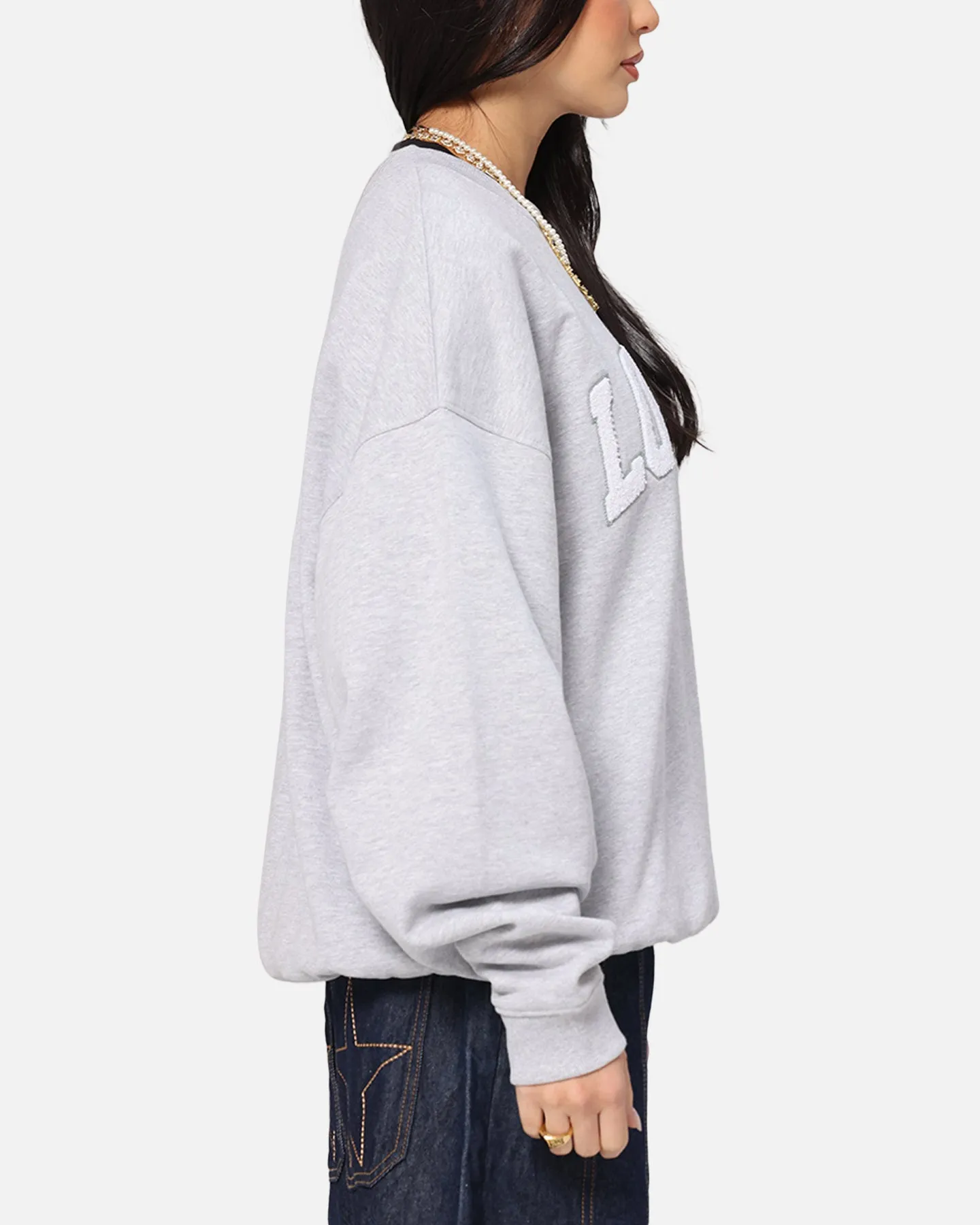 Loiter Arch Premium Crewneck Grey sold by Culture Kings product image thumbnail 4
