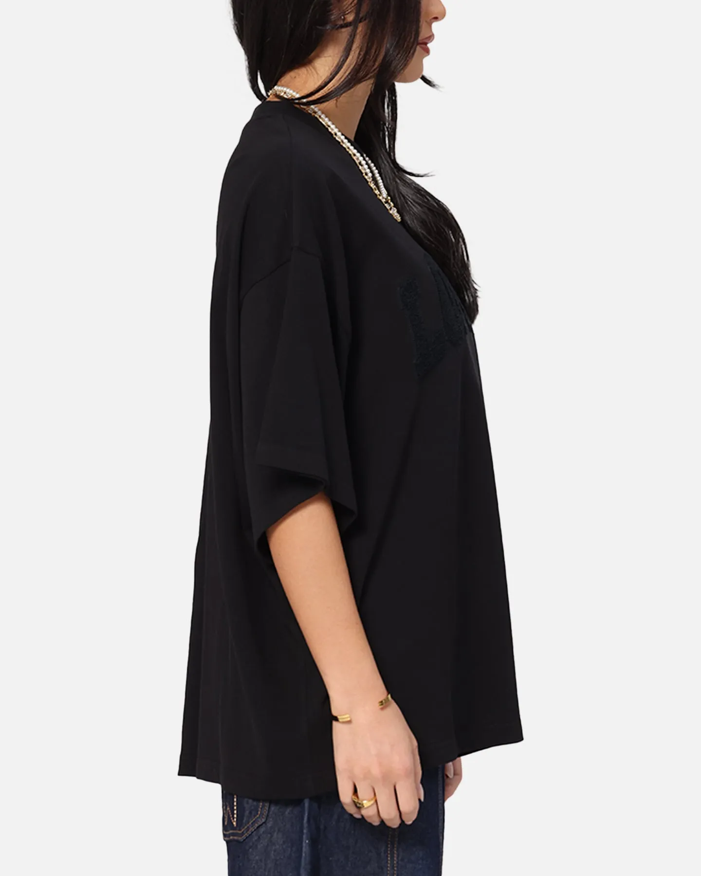 Loiter Arch Premium Boxy T-Shirt Black sold by Culture Kings product image thumbnail 5