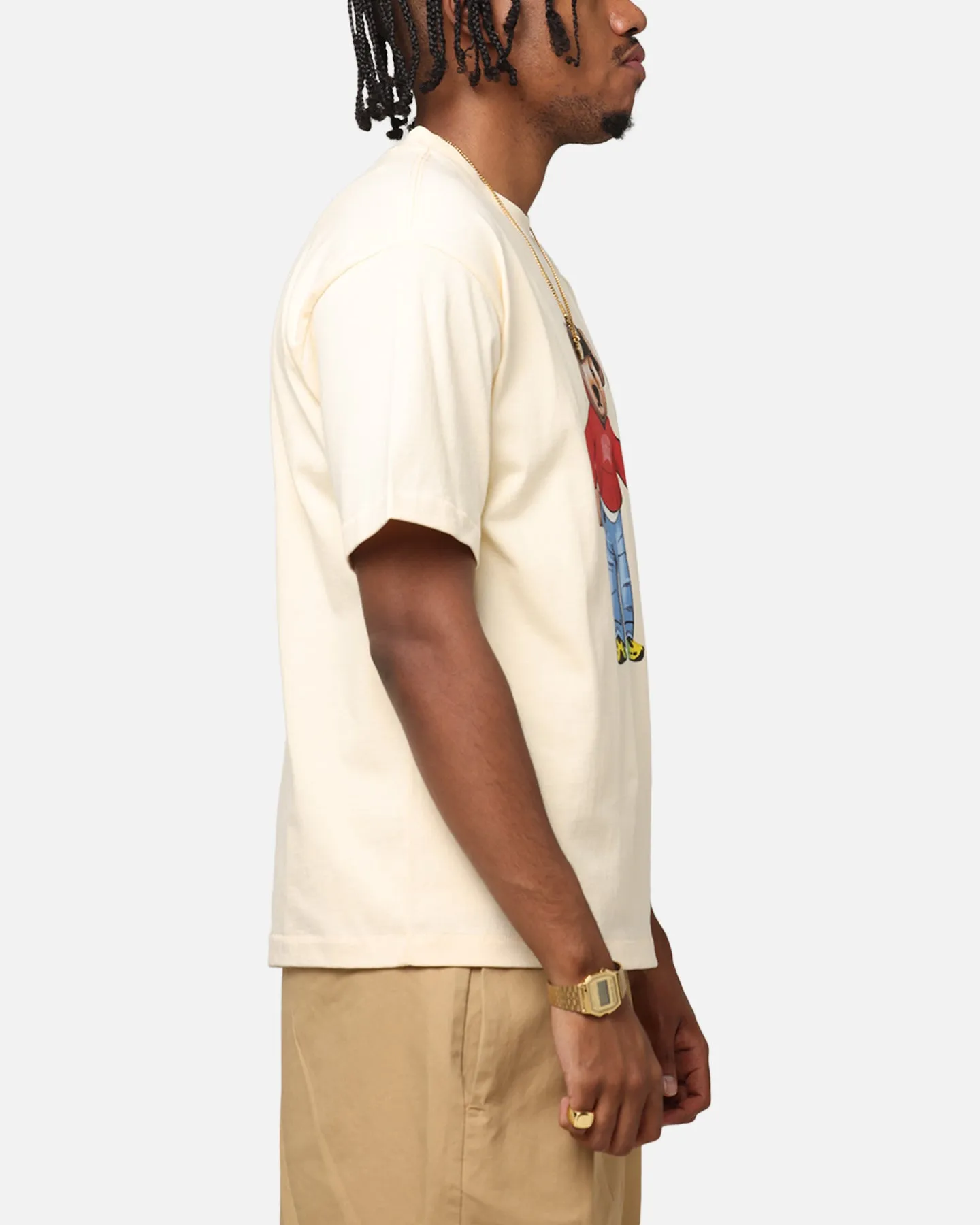 Market Fit Check Bear T-Shirt Cream sold by Culture Kings product image thumbnail 4