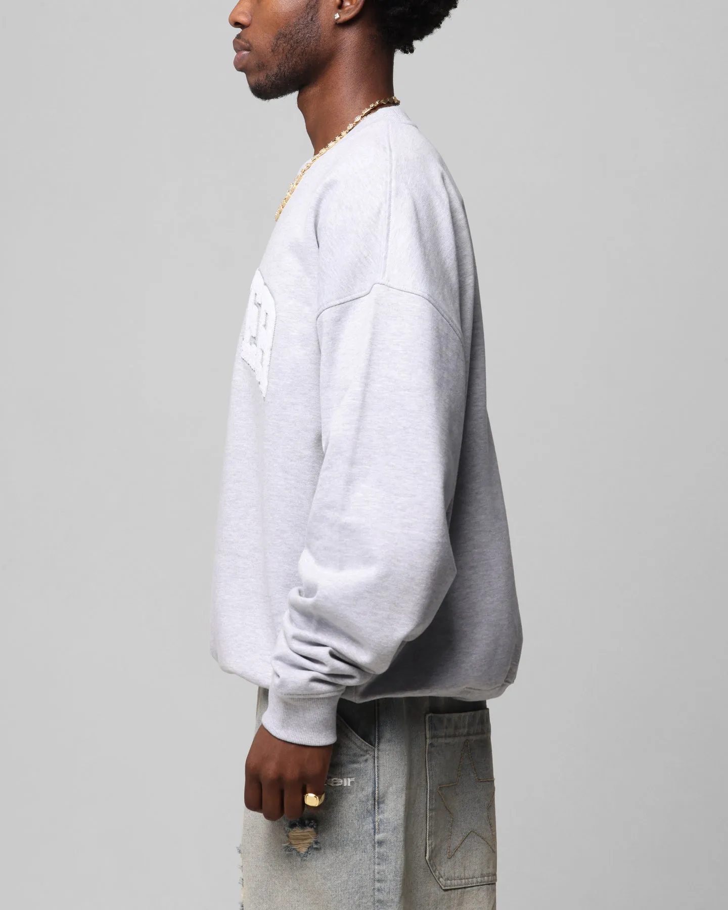 Loiter Arch Premium Crewneck Grey sold by Culture Kings product image thumbnail 5